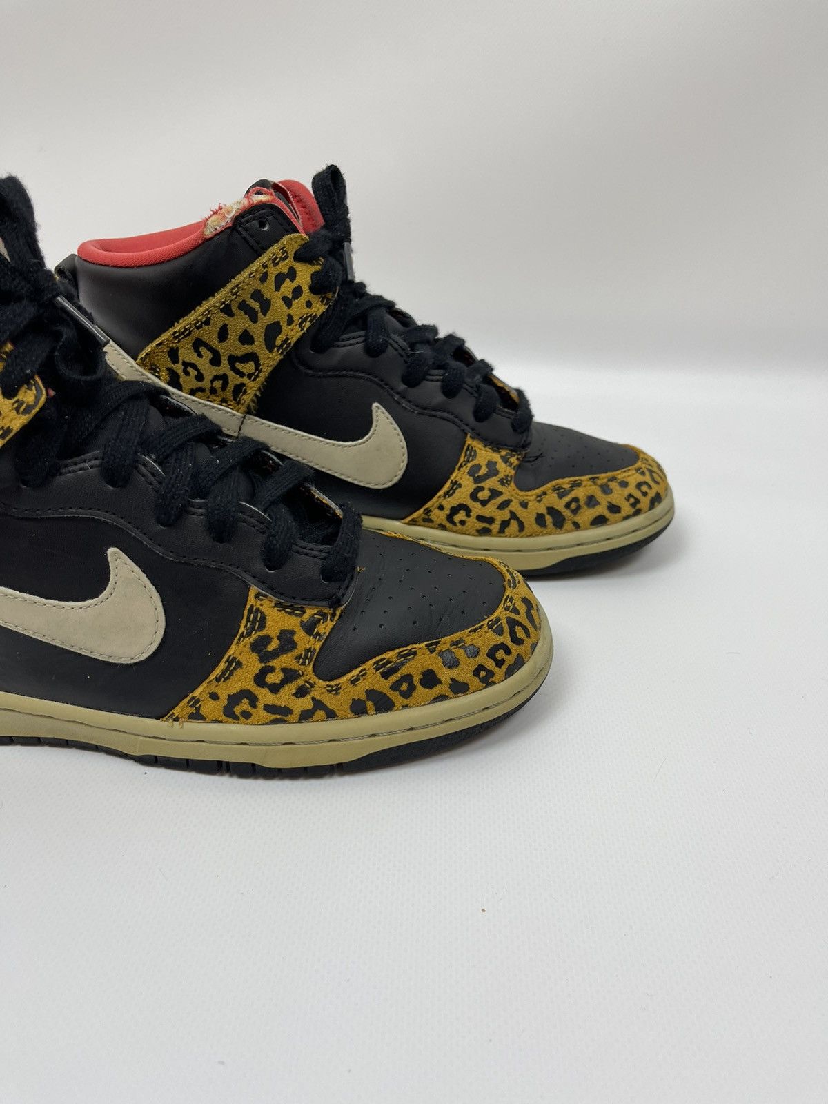 Nike Nike used Dunk High Skinny 'Leopard' travis Scott style Size US 6.5 / EU 39-40 - 3 Thumbnail