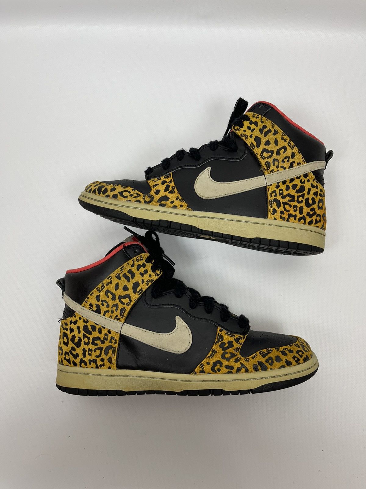 Nike Nike used Dunk High Skinny 'Leopard' travis Scott style Size US 6.5 / EU 39-40 - 7 Thumbnail