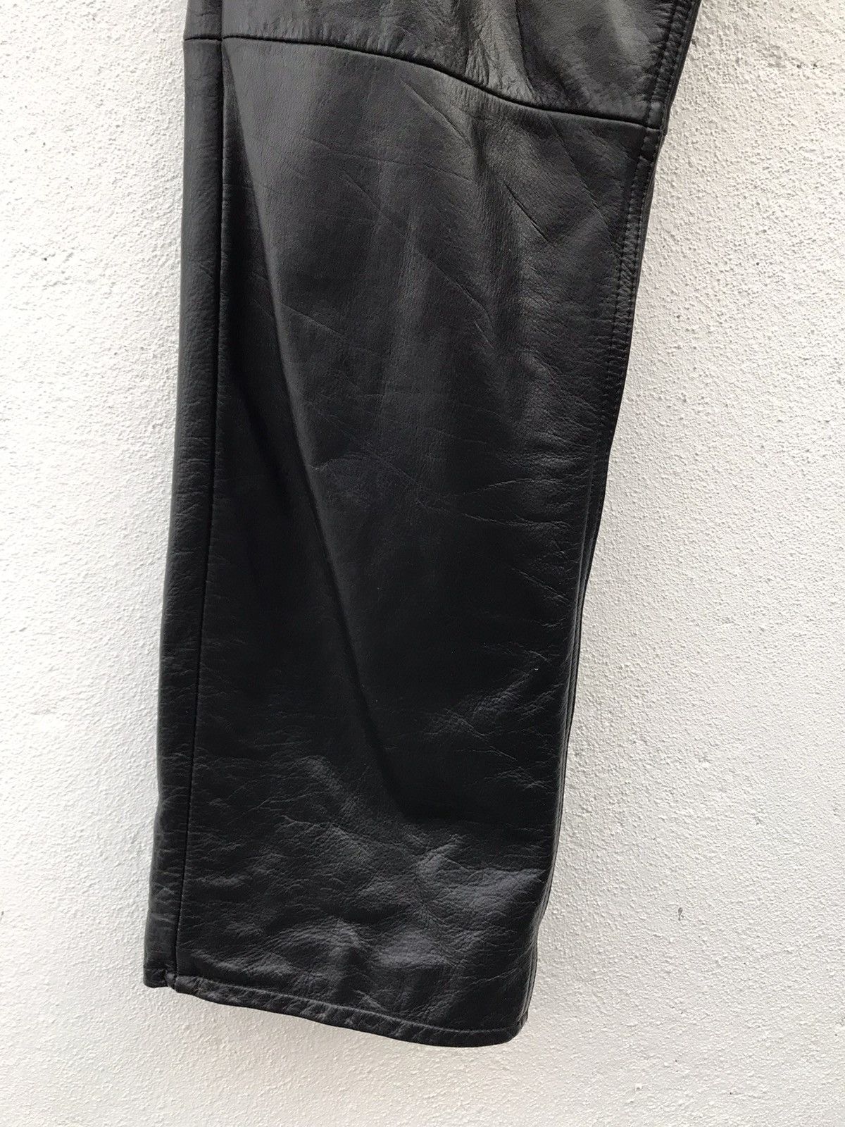 Leather Japan Brand SHIPS Leather Pant Size US 31 - 6 Thumbnail