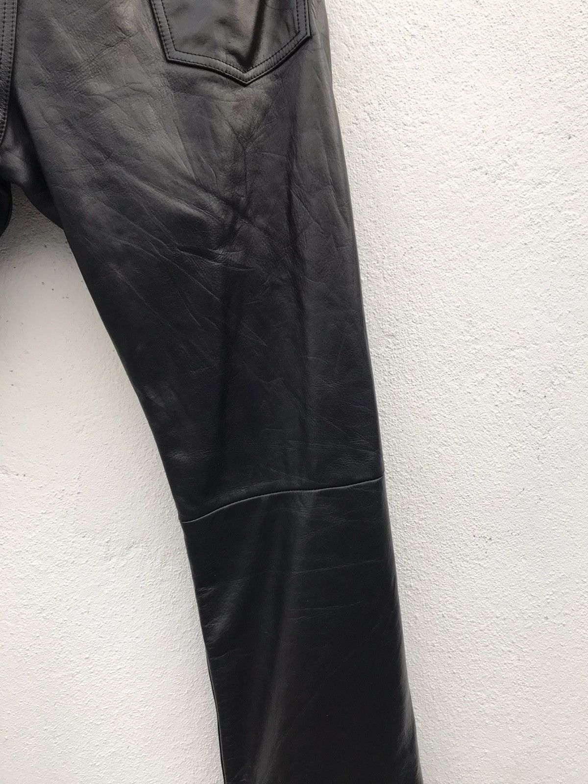 Leather Japan Brand SHIPS Leather Pant Size US 31 - 10 Thumbnail