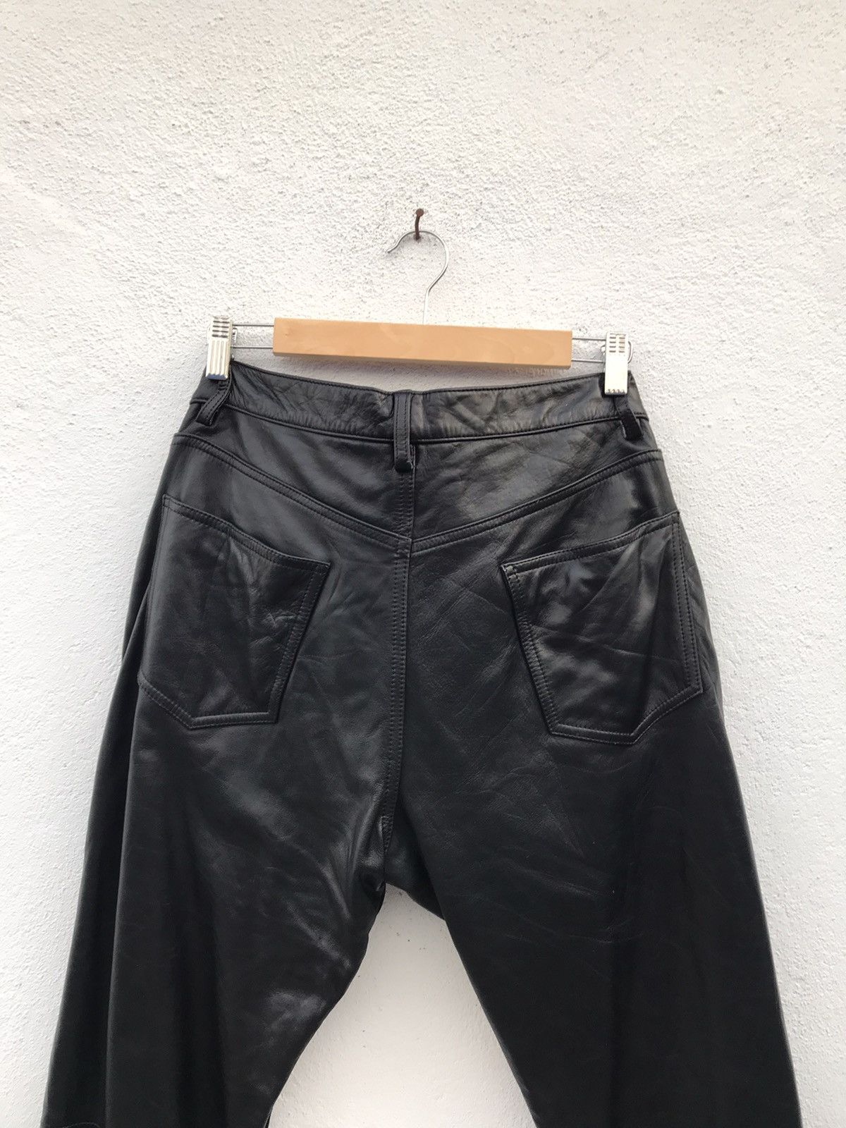 Leather Japan Brand SHIPS Leather Pant Size US 31 - 8 Thumbnail