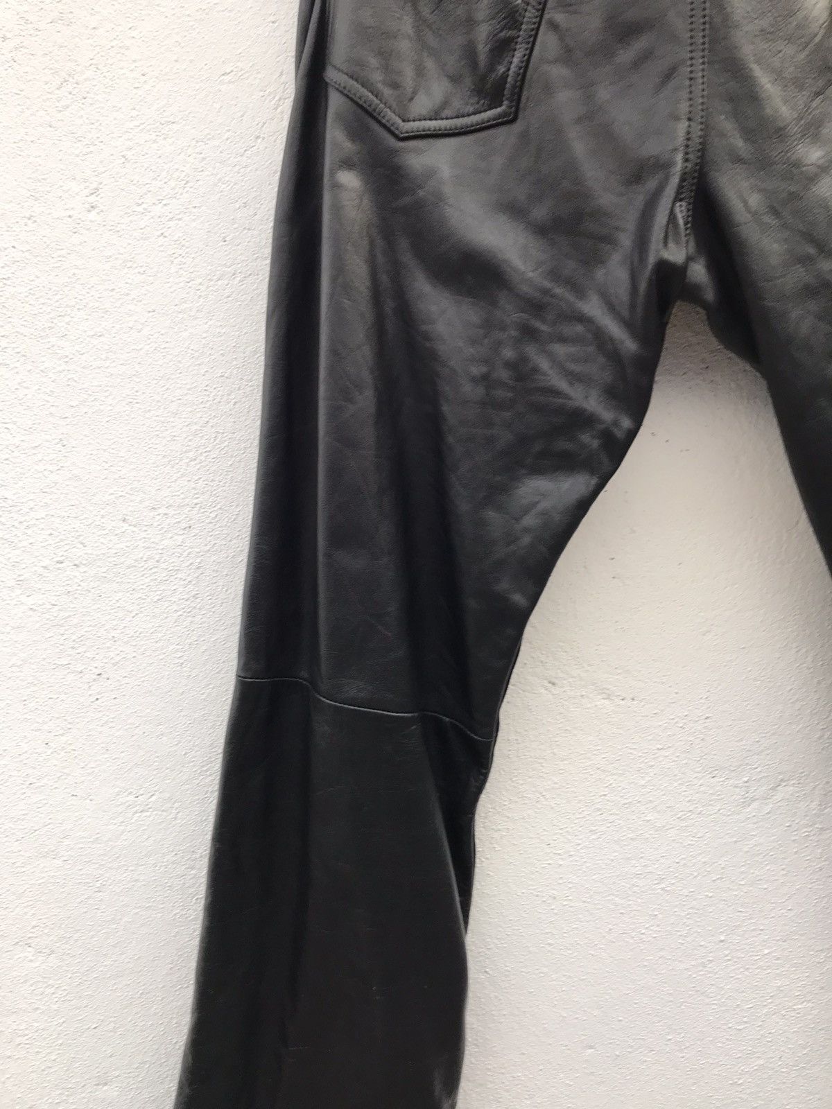 Leather Japan Brand SHIPS Leather Pant Size US 31 - 11 Thumbnail