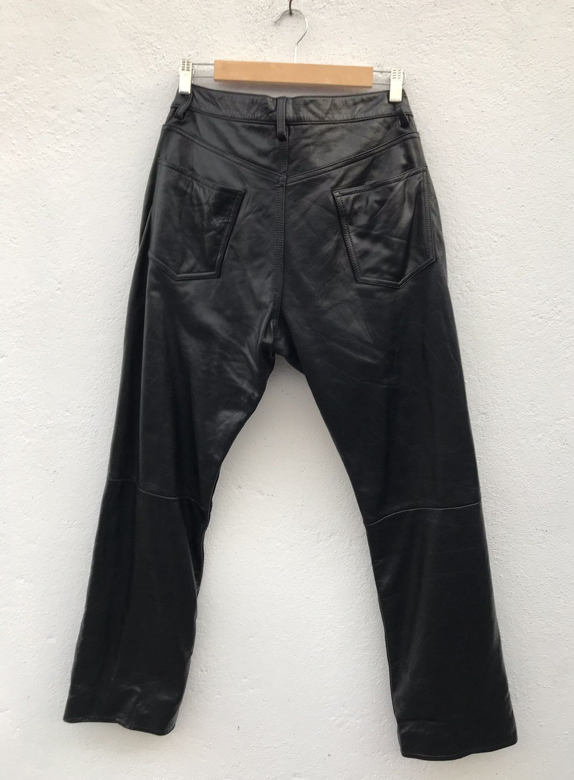 Leather Japan Brand SHIPS Leather Pant Size US 31 - 7 Thumbnail