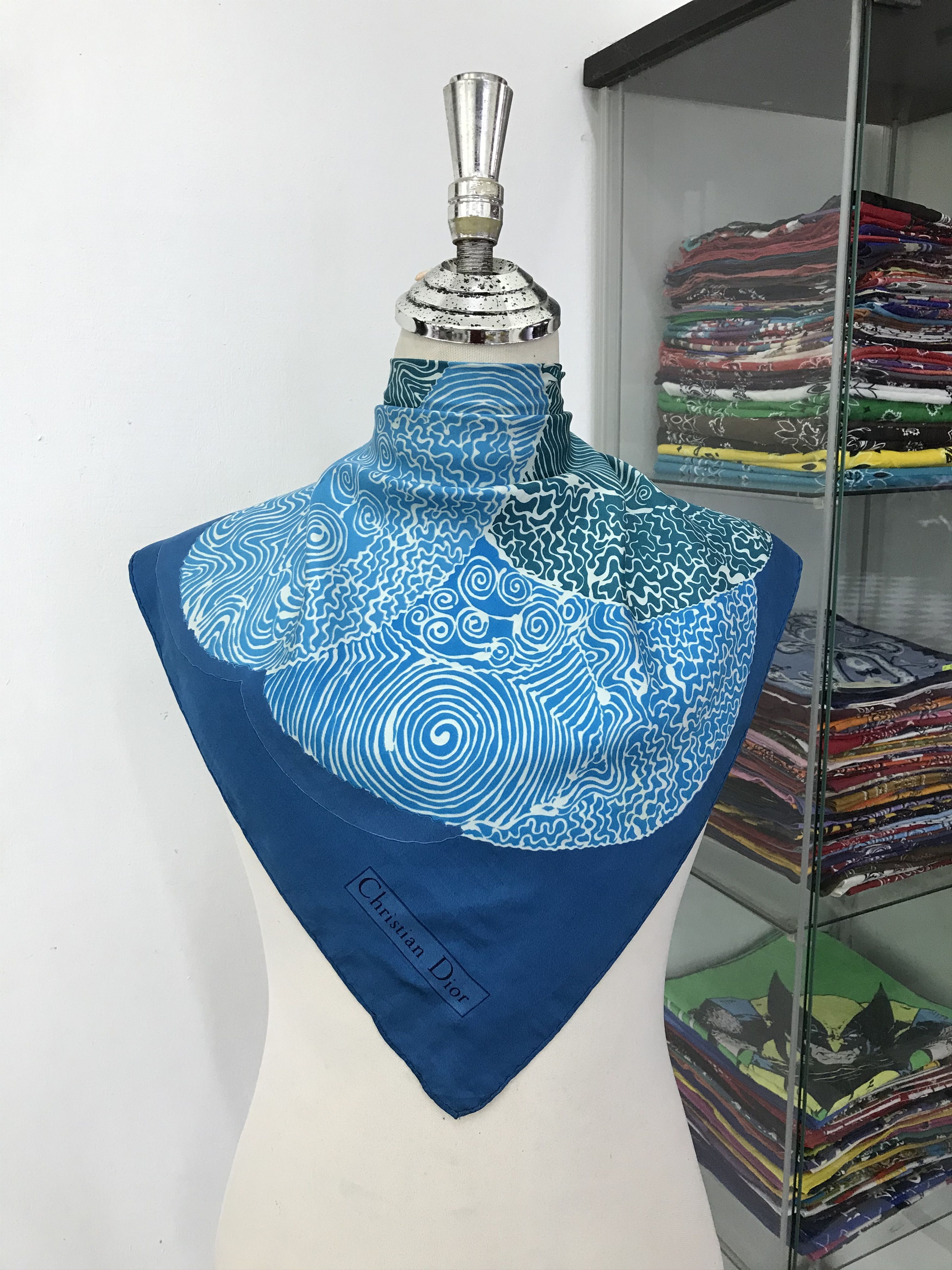 Vintage Dior Silk Scarf