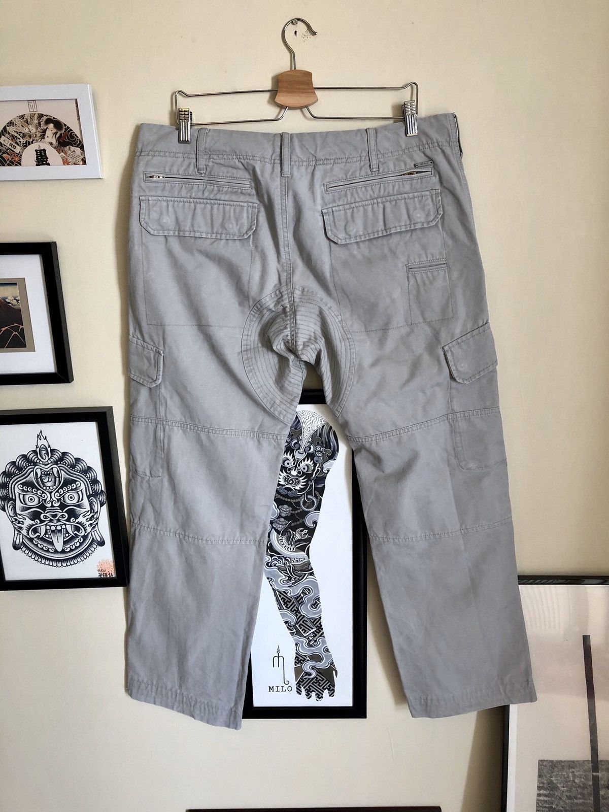 Diesel Diesel Cargo utility tactical cargo pants Size US 34 / EU 50 - 2 Thumbnail