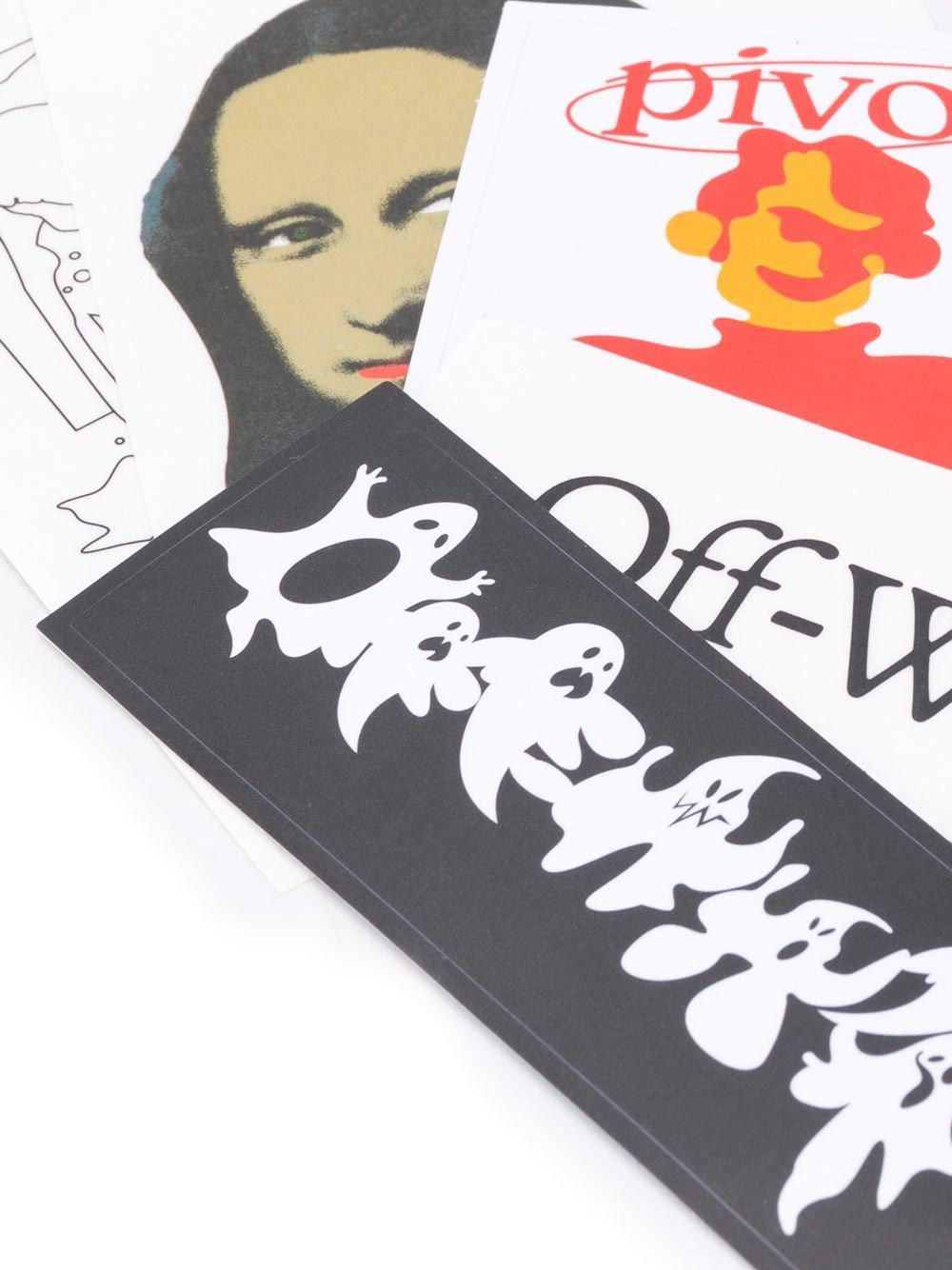 Off-White Off-White Mona Lisa Skate Sticker Set Size ONE SIZE - 3 Thumbnail