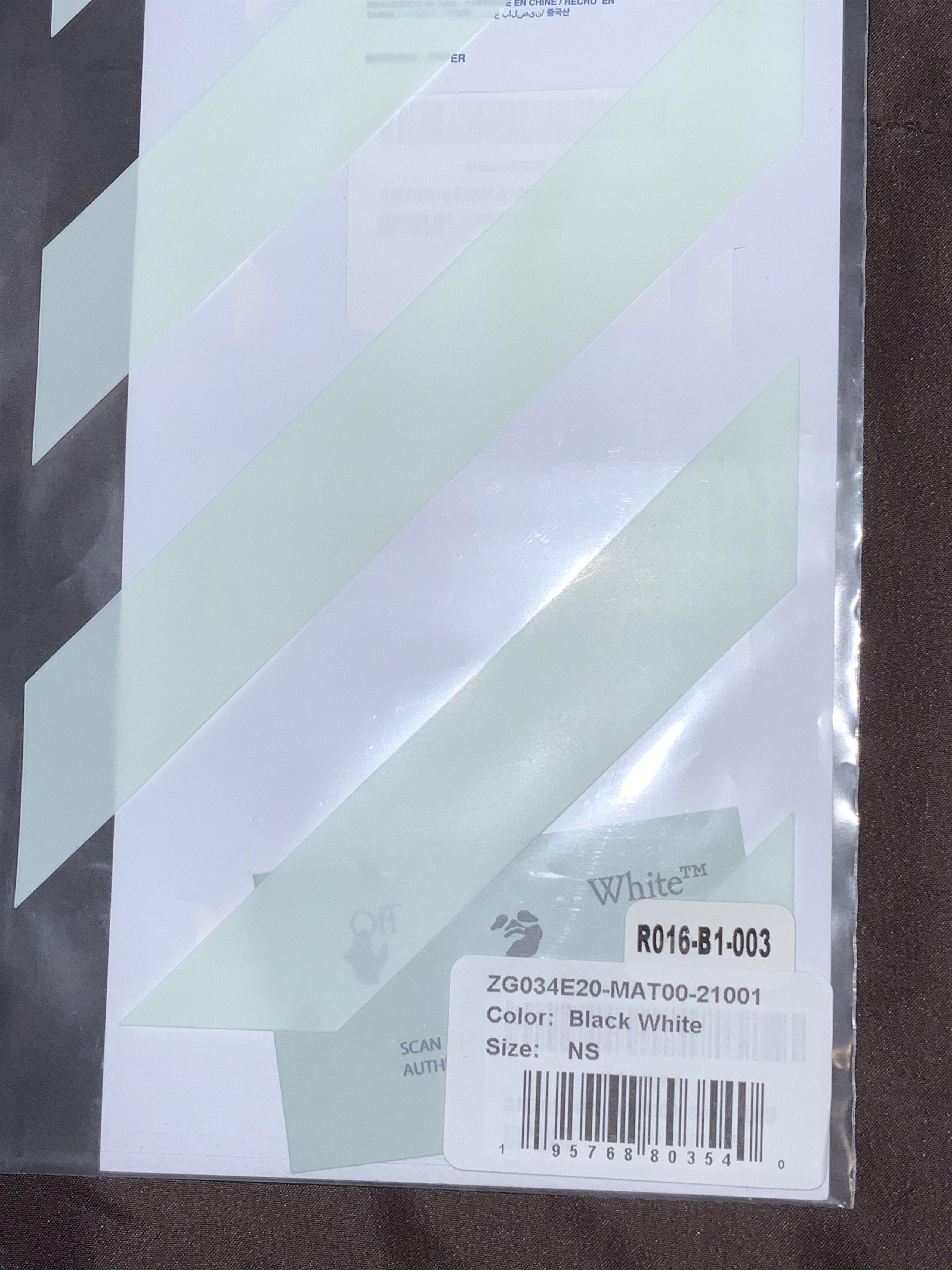 Off-White Off-White Mona Lisa Skate Sticker Set Size ONE SIZE - 4 Thumbnail