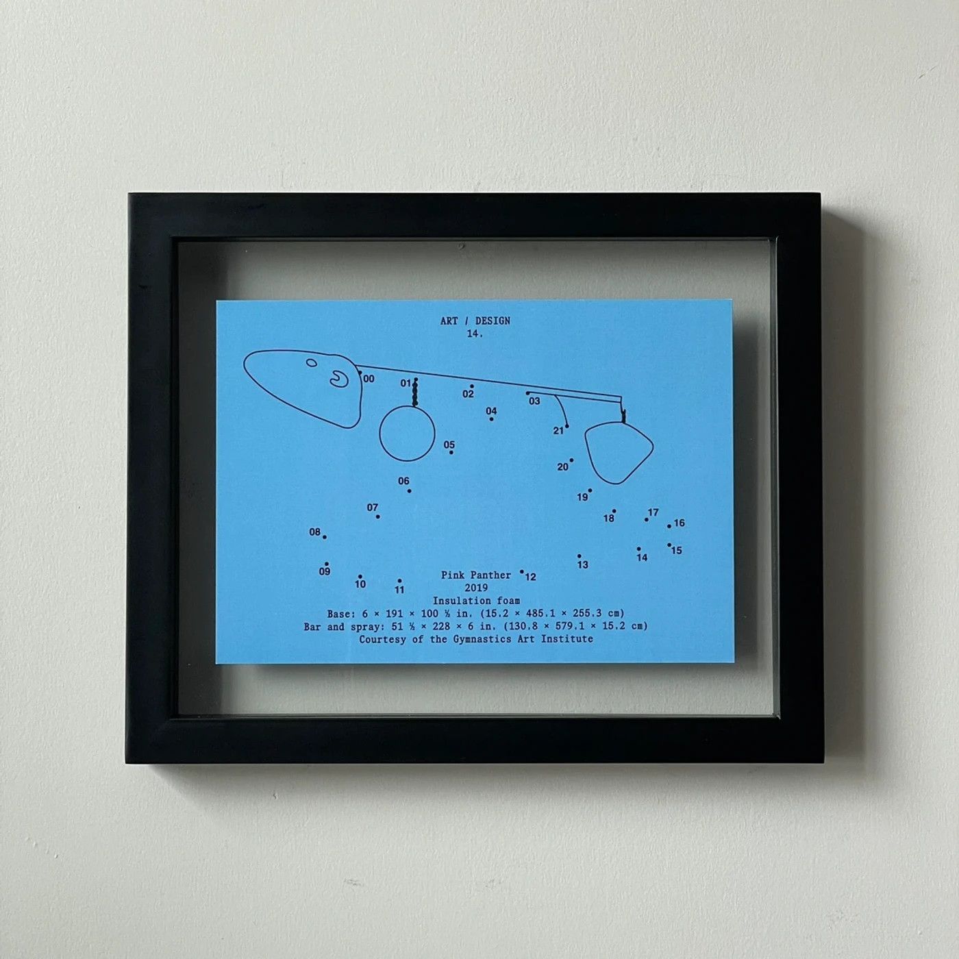 image of Virgil Abloh “Figures Of Speech” Mini Posters - Full Set in Blue, Men's