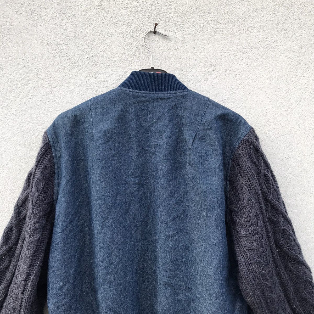 Japanese Brand Rodeo Crowns Knit Sleeve Denim Jackets Size US S / EU 44-46 / 1 - 9 Thumbnail