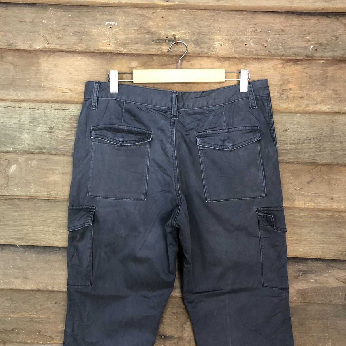 Japanese Brand Japan Blue Multipocket Tactical Cargo Pants #c1025 Size US 32 / EU 48 - 8 Thumbnail