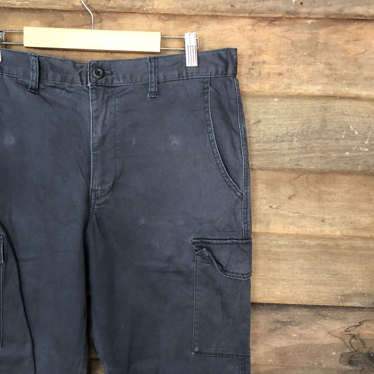 Japanese Brand Japan Blue Multipocket Tactical Cargo Pants #c1025 Size US 32 / EU 48 - 4 Thumbnail