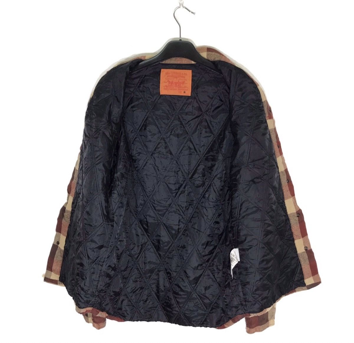 Levi's Levi’s Checkered Quilted Lining Winter Shirt Jackets Size US M / EU 48-50 / 2 - 4 Thumbnail