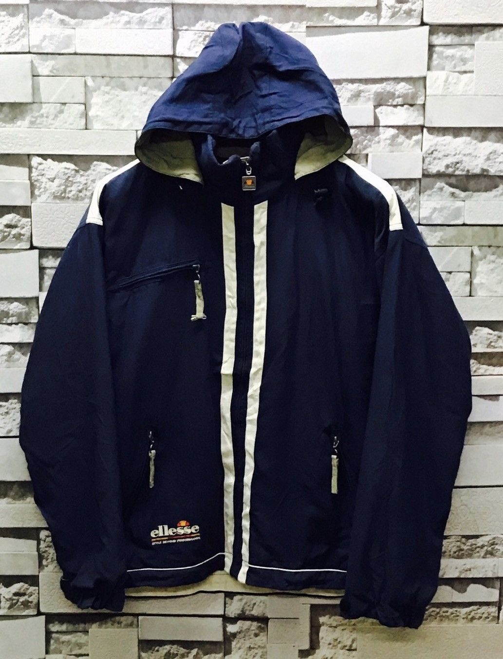 Ellesse Vintage Ellesse Hooded Ski Jacket Size US M / EU 48-50 / 2 - 1 Thumbnail