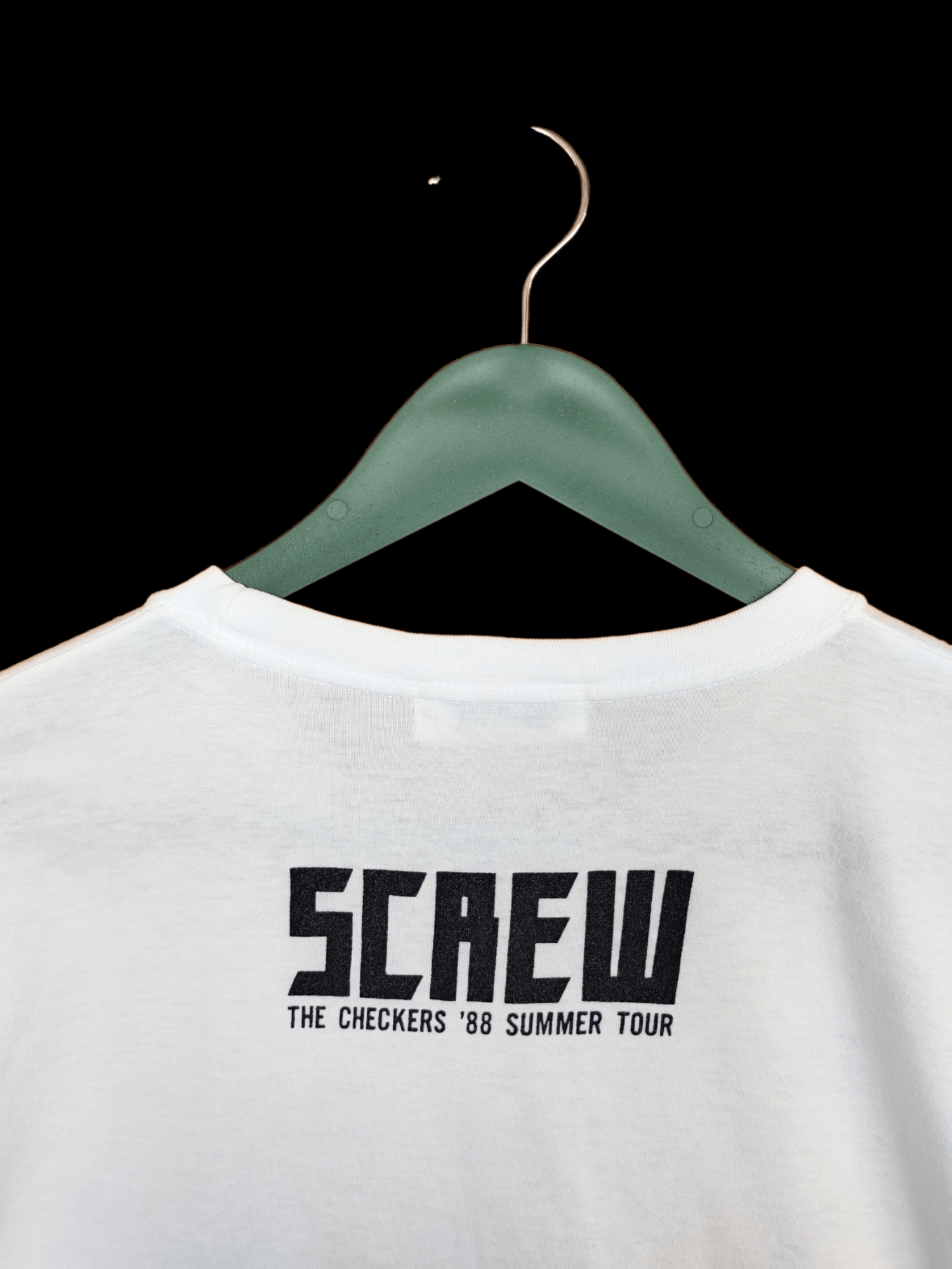 Band Tees Vintage The Checkers '88 Screw Summer Tour T-Shirt Size US M / EU 48-50 / 2 - 5 Thumbnail