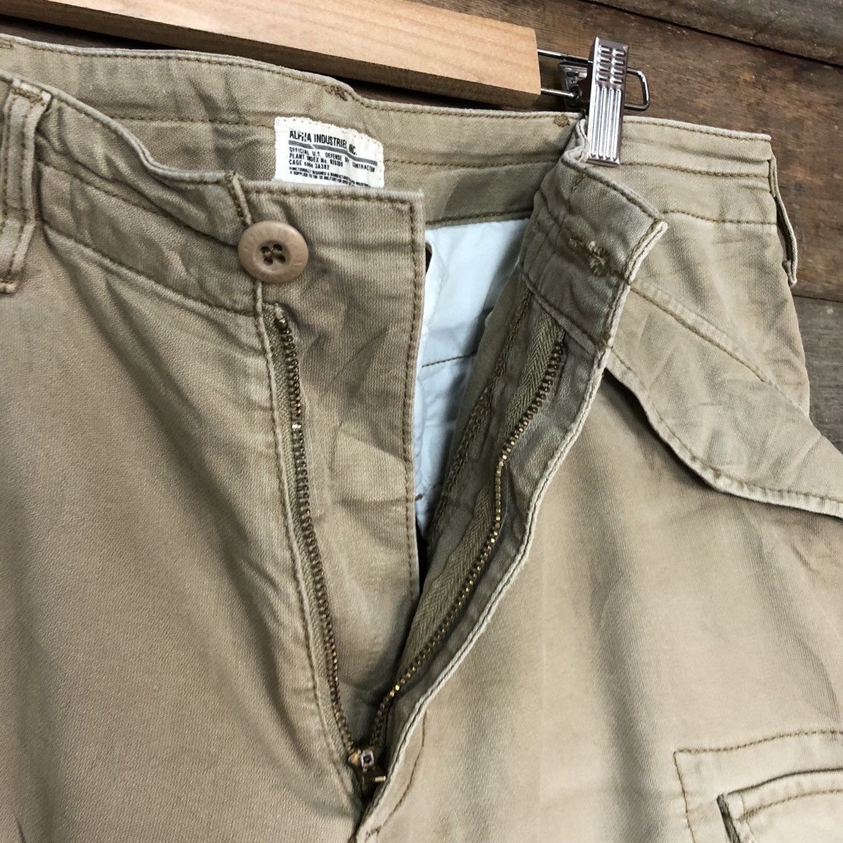 Alpha Industries DLL Alpha Industries Faded Multipocket Cargo Pants #c1012 Size US 32 / EU 48 - 8 Thumbnail