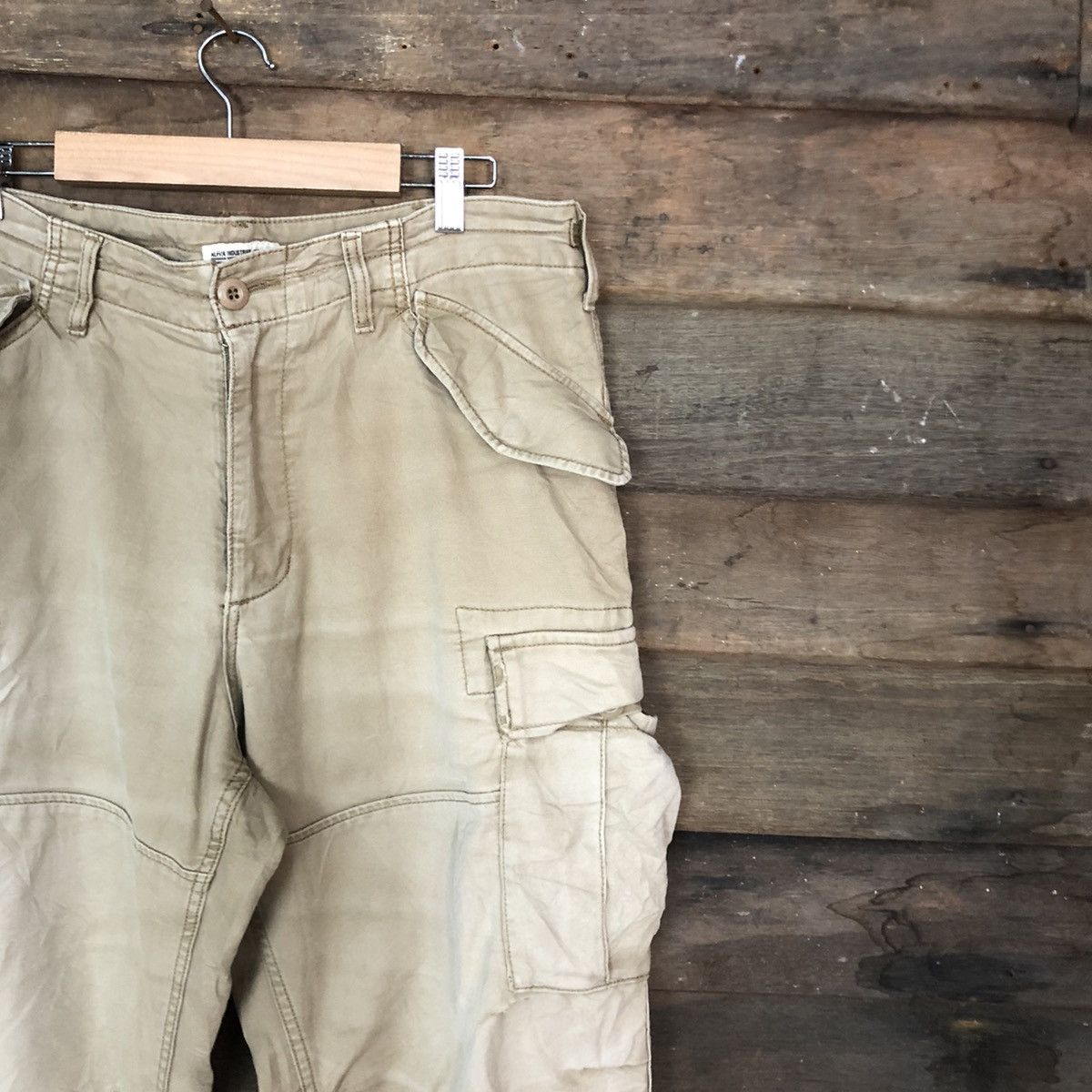 Alpha Industries DLL Alpha Industries Faded Multipocket Cargo Pants #c1012 Size US 32 / EU 48 - 5 Thumbnail