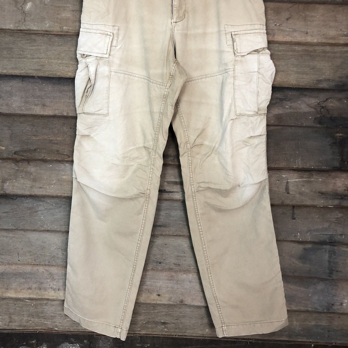 Alpha Industries DLL Alpha Industries Faded Multipocket Cargo Pants #c1012 Size US 32 / EU 48 - 3 Thumbnail