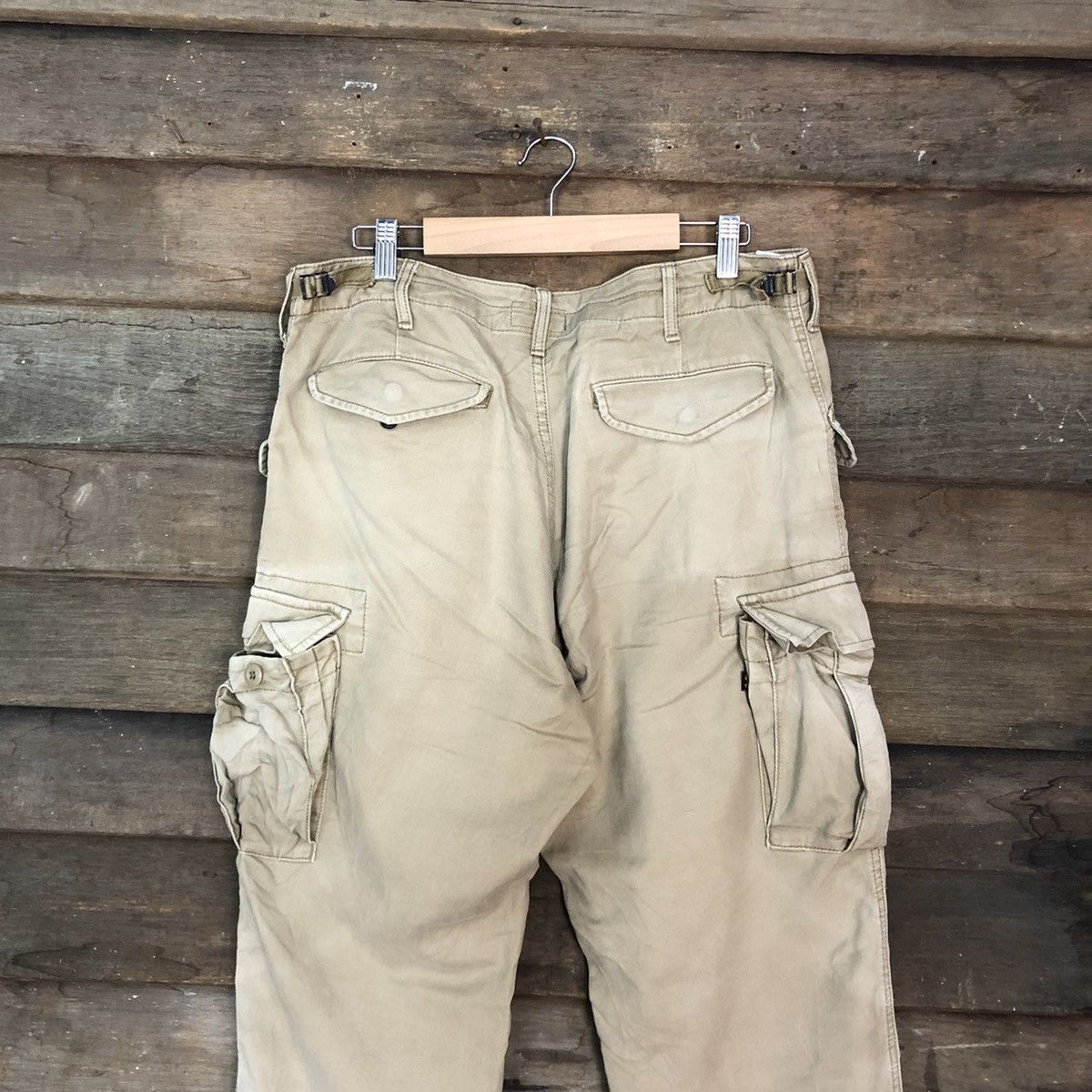 Alpha Industries DLL Alpha Industries Faded Multipocket Cargo Pants #c1012 Size US 32 / EU 48 - 10 Thumbnail