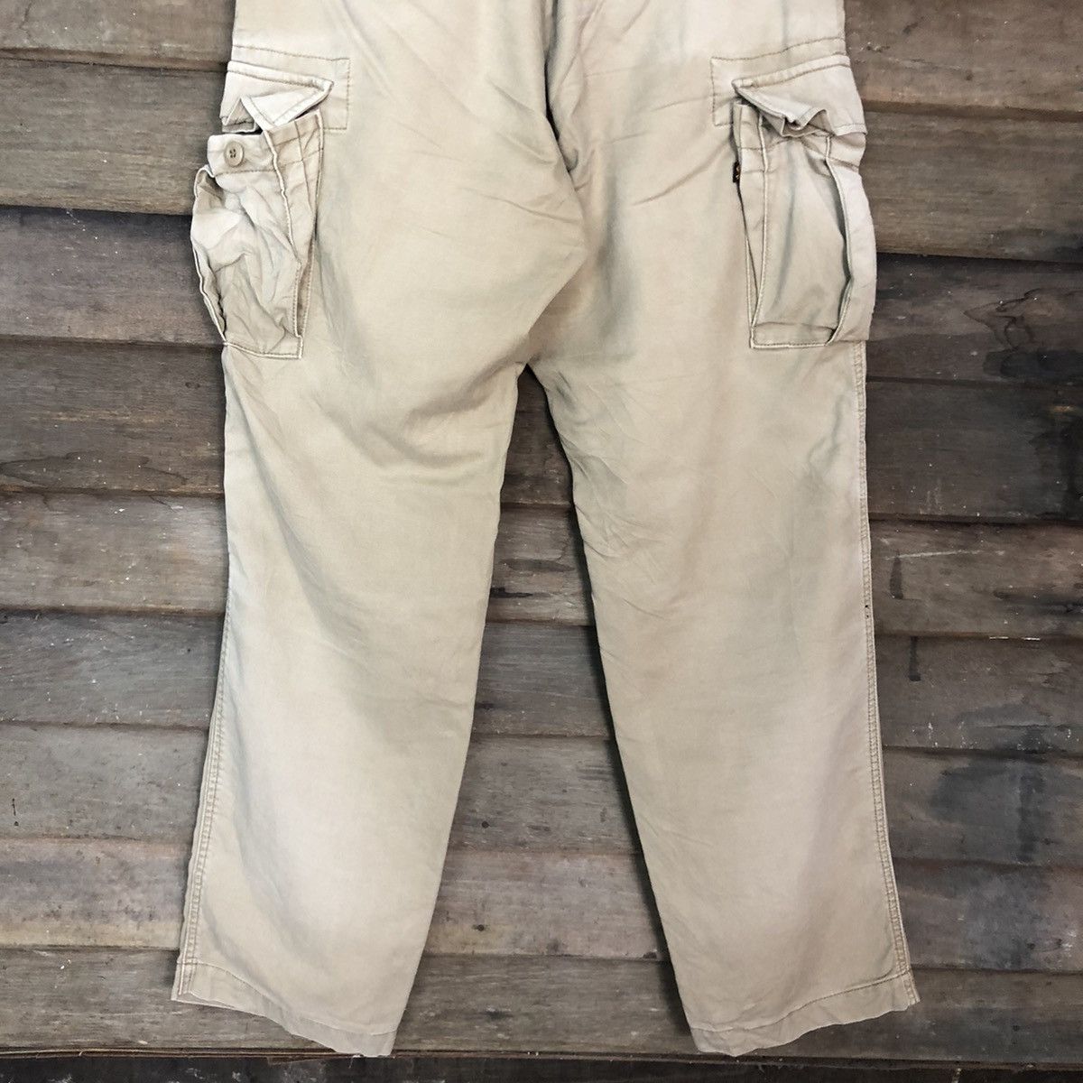 Alpha Industries DLL Alpha Industries Faded Multipocket Cargo Pants #c1012 Size US 32 / EU 48 - 11 Thumbnail