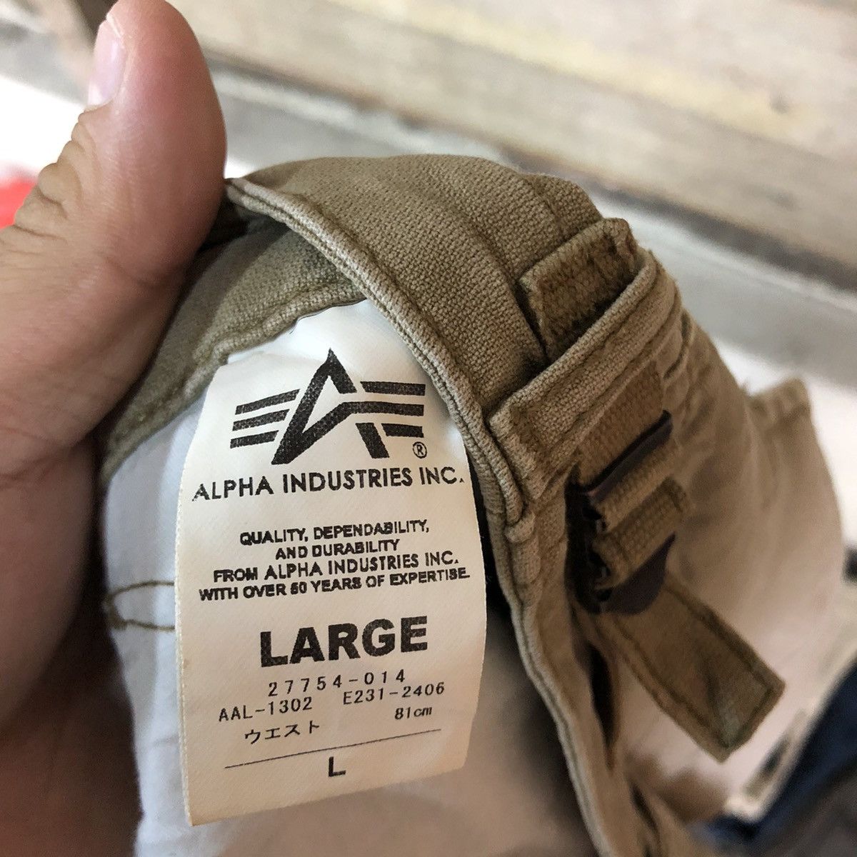 Alpha Industries DLL Alpha Industries Faded Multipocket Cargo Pants #c1012 Size US 32 / EU 48 - 13 Thumbnail