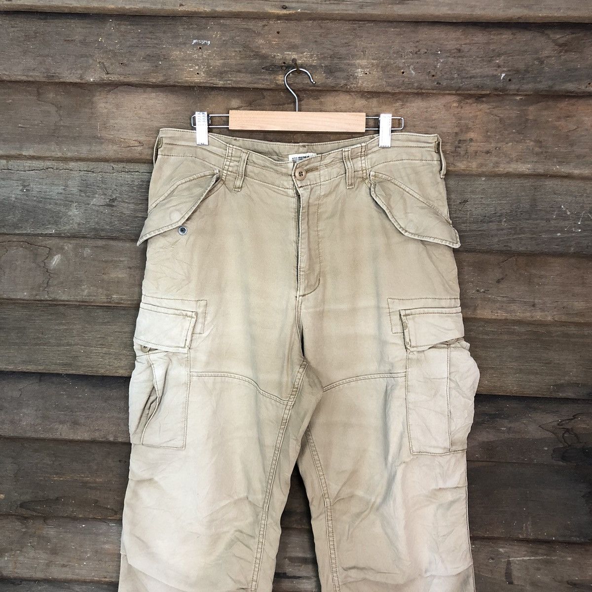 Alpha Industries DLL Alpha Industries Faded Multipocket Cargo Pants #c1012 Size US 32 / EU 48 - 2 Thumbnail