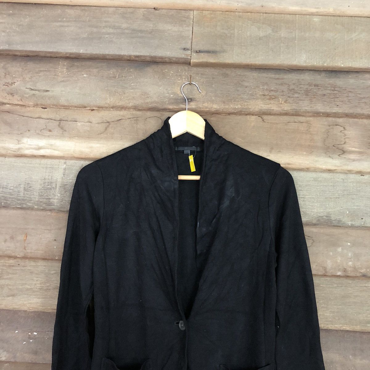 Japanese Brand × Uniqlo Uniqlo plain Black Cardigan #3855 Size US S / EU 44-46 / 1 - 2 Thumbnail