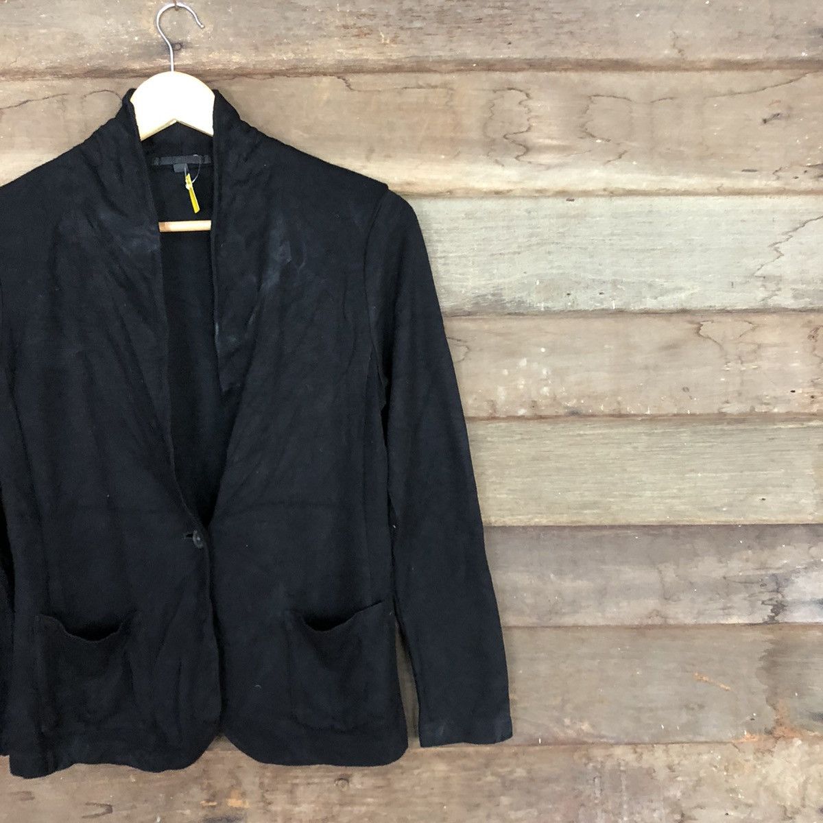 Japanese Brand × Uniqlo Uniqlo plain Black Cardigan #3855 Size US S / EU 44-46 / 1 - 5 Thumbnail