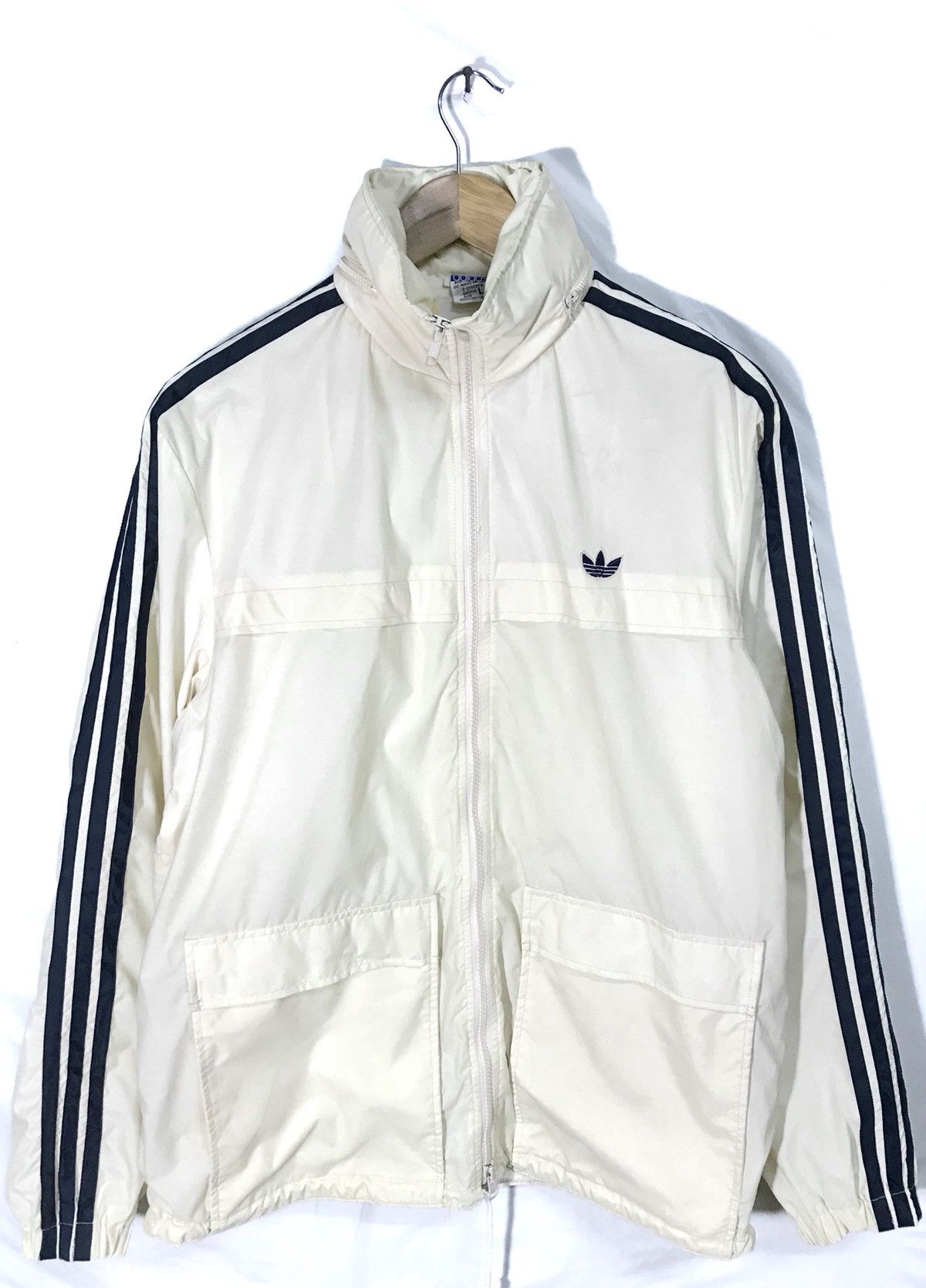 Adidas Vintage Adidas West Germany Windbreaker Jacket Size US L / EU 52-54 / 3 - 1 Thumbnail