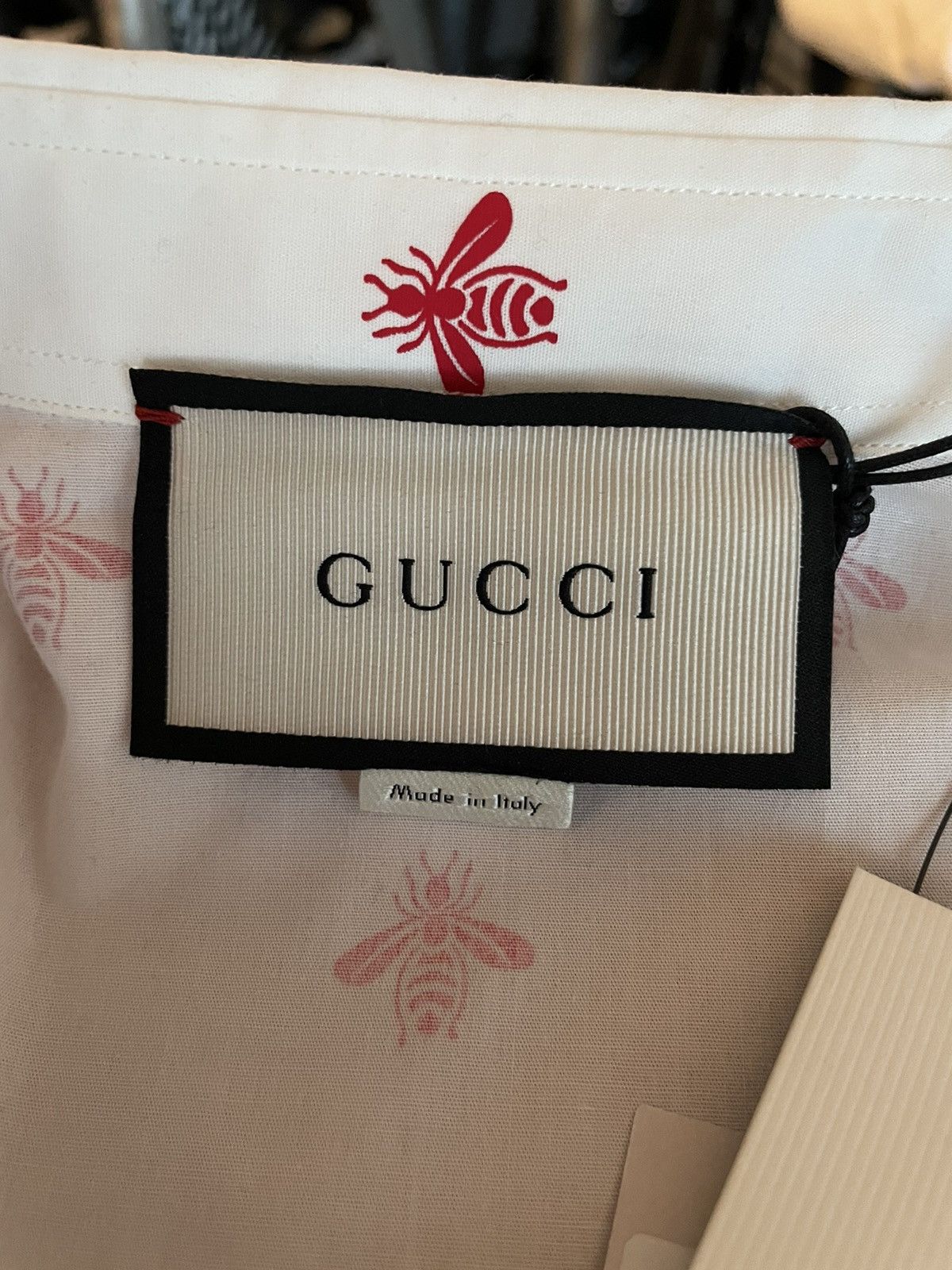 Gucci Rare Super Limited Runway Bee Print Duke Shirt Brand New Size US M / EU 48-50 / 2 - 12 Thumbnail