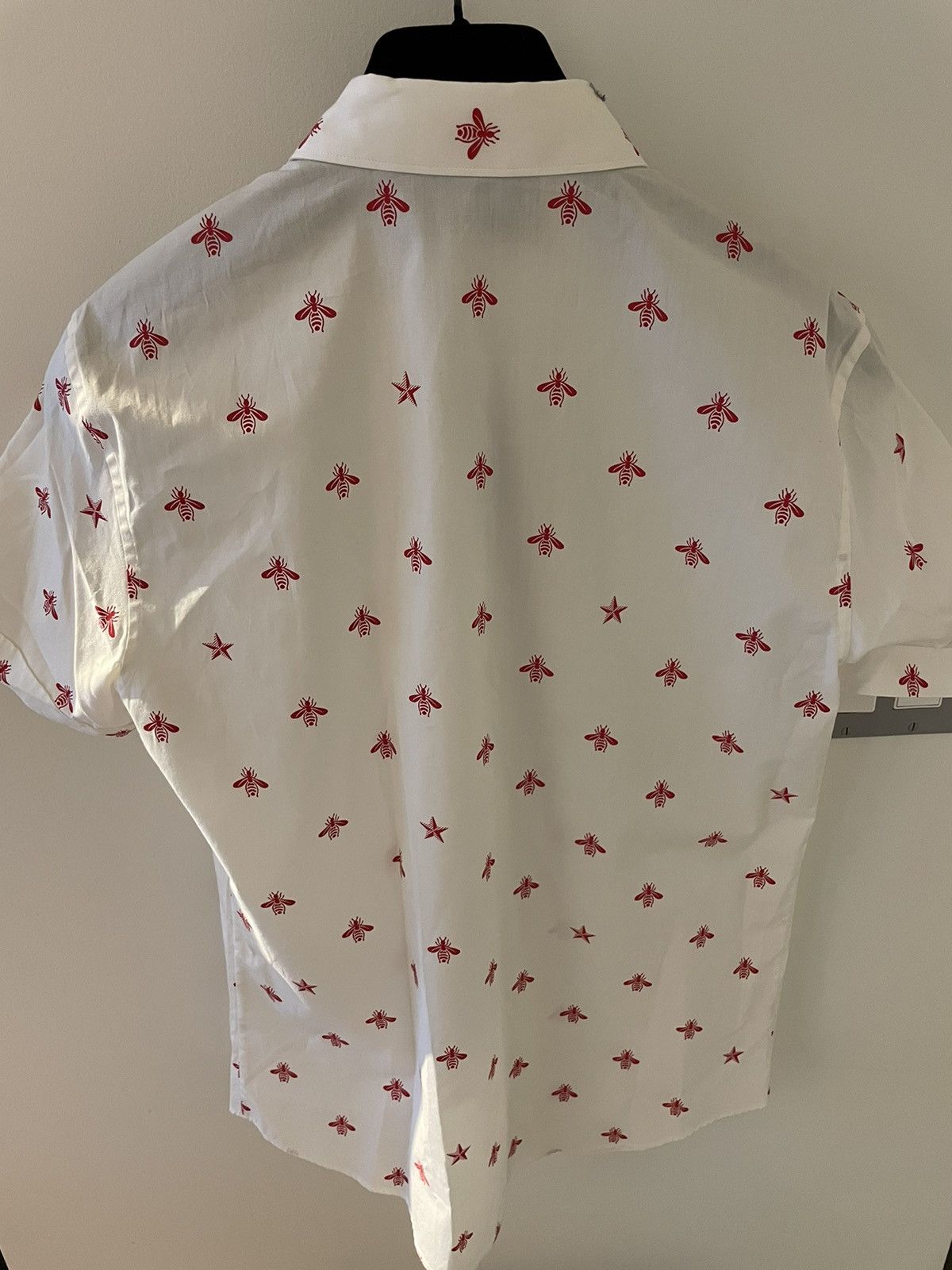 Gucci Rare Super Limited Runway Bee Print Duke Shirt Brand New Size US M / EU 48-50 / 2 - 15 Thumbnail
