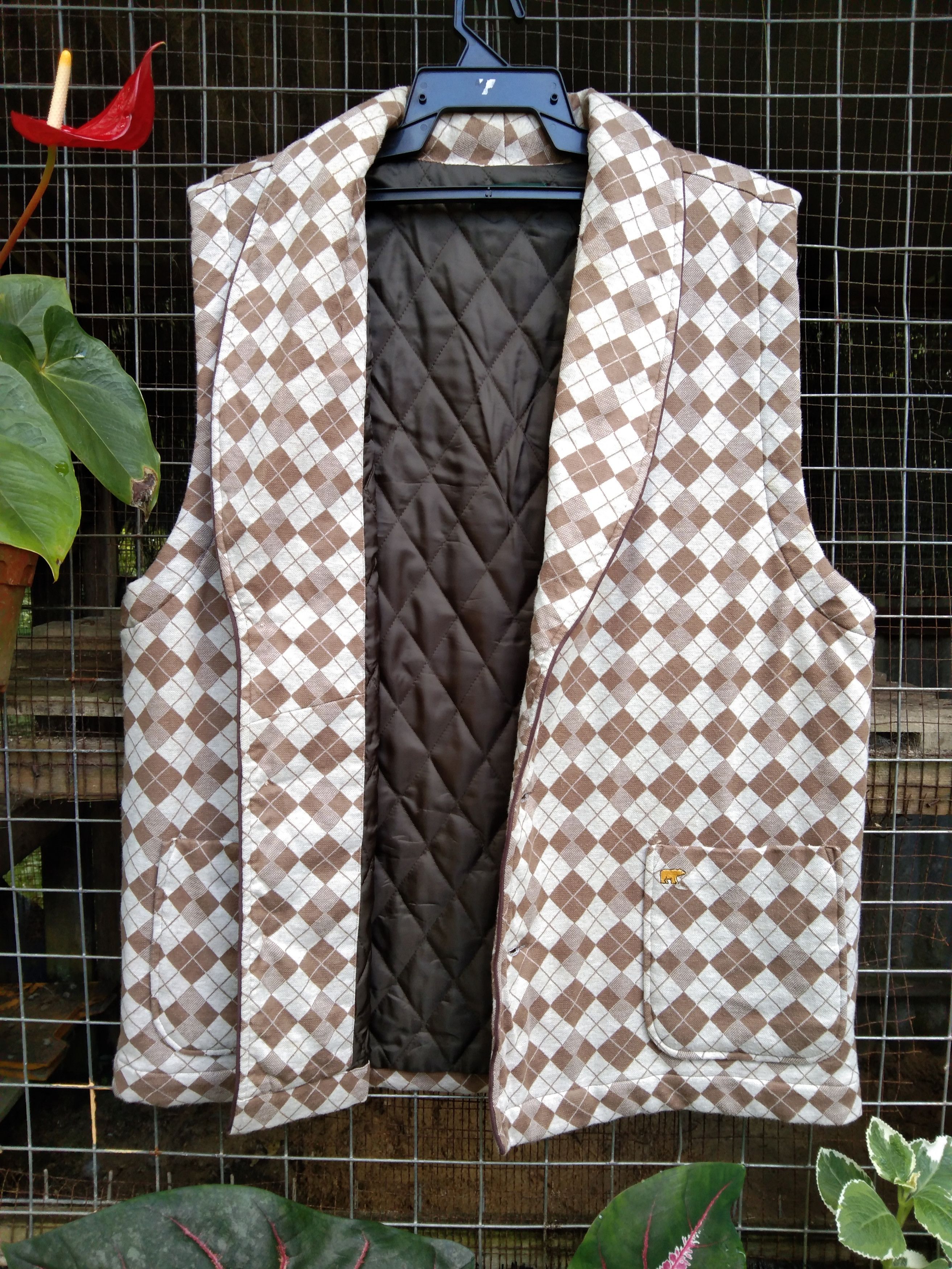 Golden Bear × Vintage GOLDEN BEAR MEN'S FLEECE VEST JACKET Size US L / EU 52-54 / 3 - 1 Thumbnail