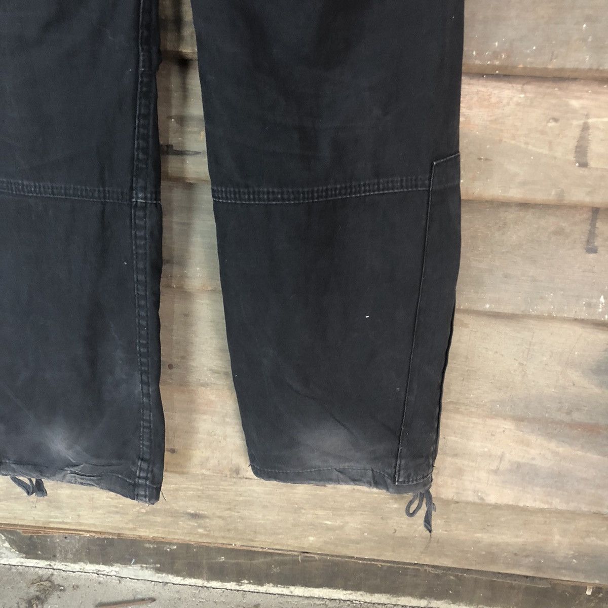 Japanese Brand JUNGLE STORM CARGO PANTS MULTIPOCKET BLACK STREETWEAR Size US 30 / EU 46 - 17 Thumbnail