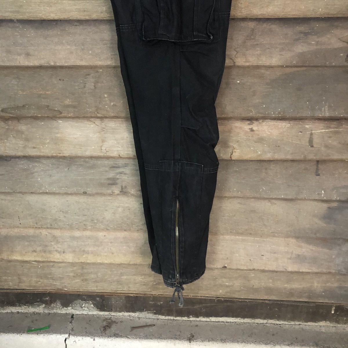 Japanese Brand JUNGLE STORM CARGO PANTS MULTIPOCKET BLACK STREETWEAR Size US 30 / EU 46 - 22 Thumbnail