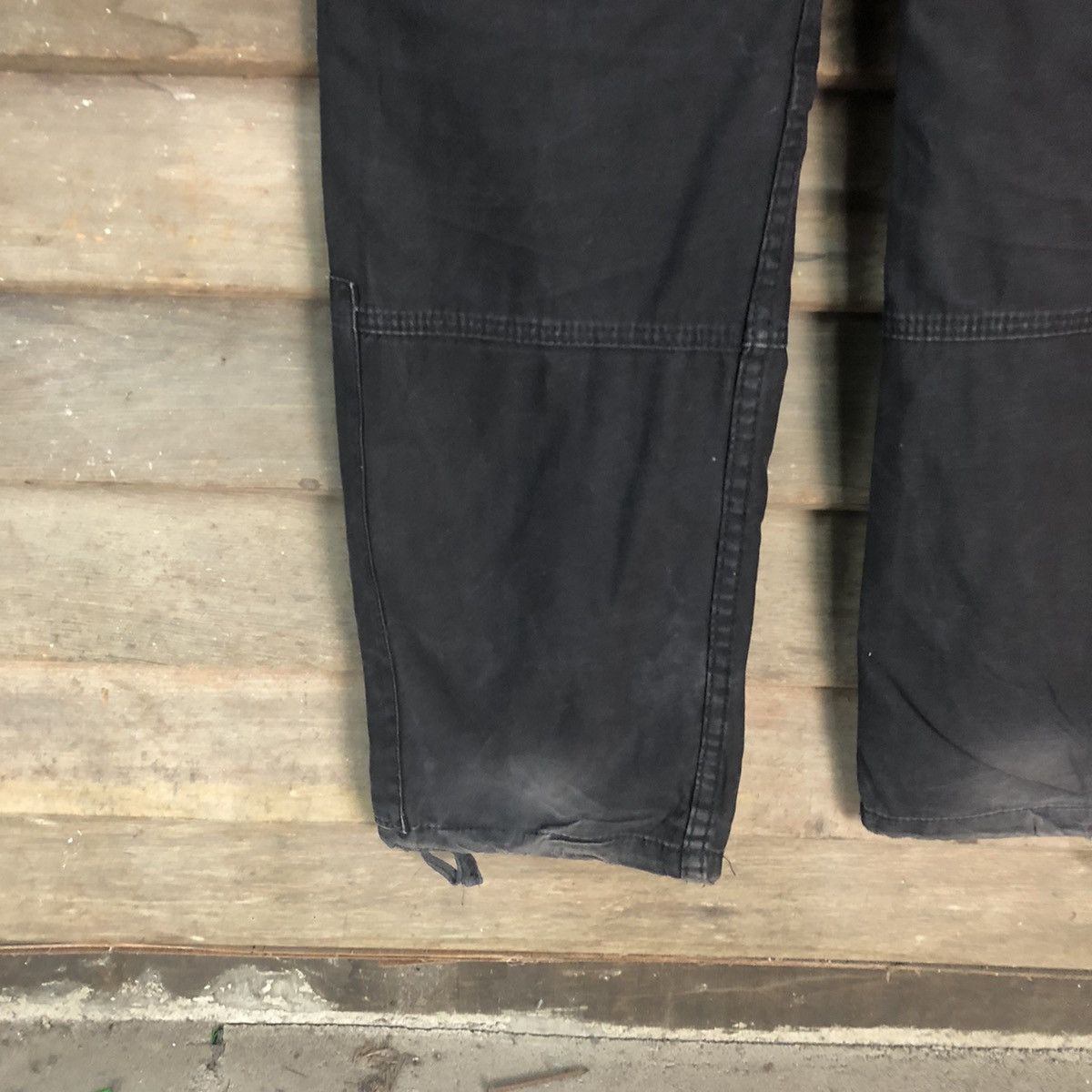 Japanese Brand JUNGLE STORM CARGO PANTS MULTIPOCKET BLACK STREETWEAR Size US 30 / EU 46 - 16 Thumbnail