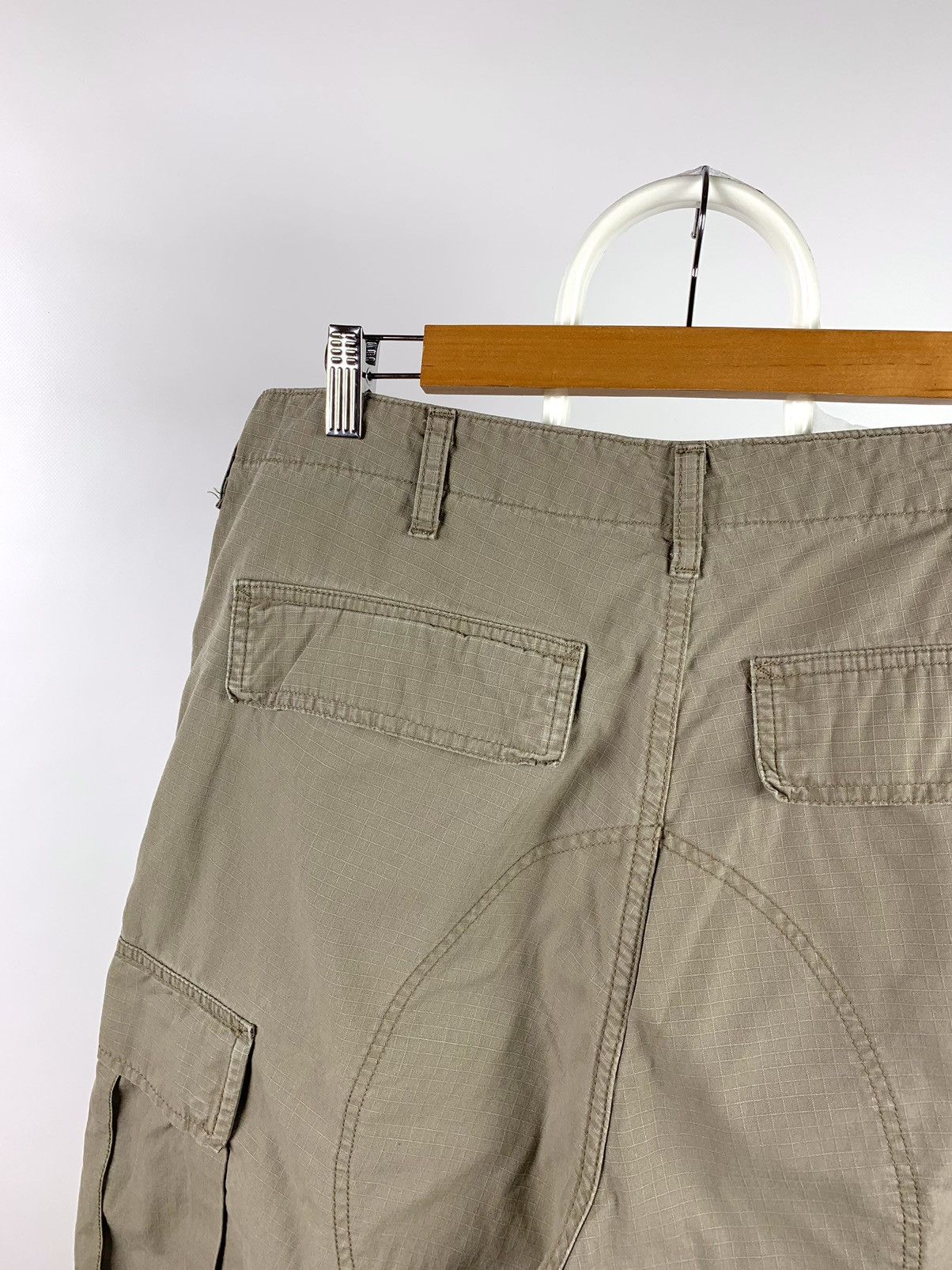 Carhartt 90s Vintage Carhartt Beige Cargo Pants Travis Scott Style Size US 36 / EU 52 - 9 Thumbnail