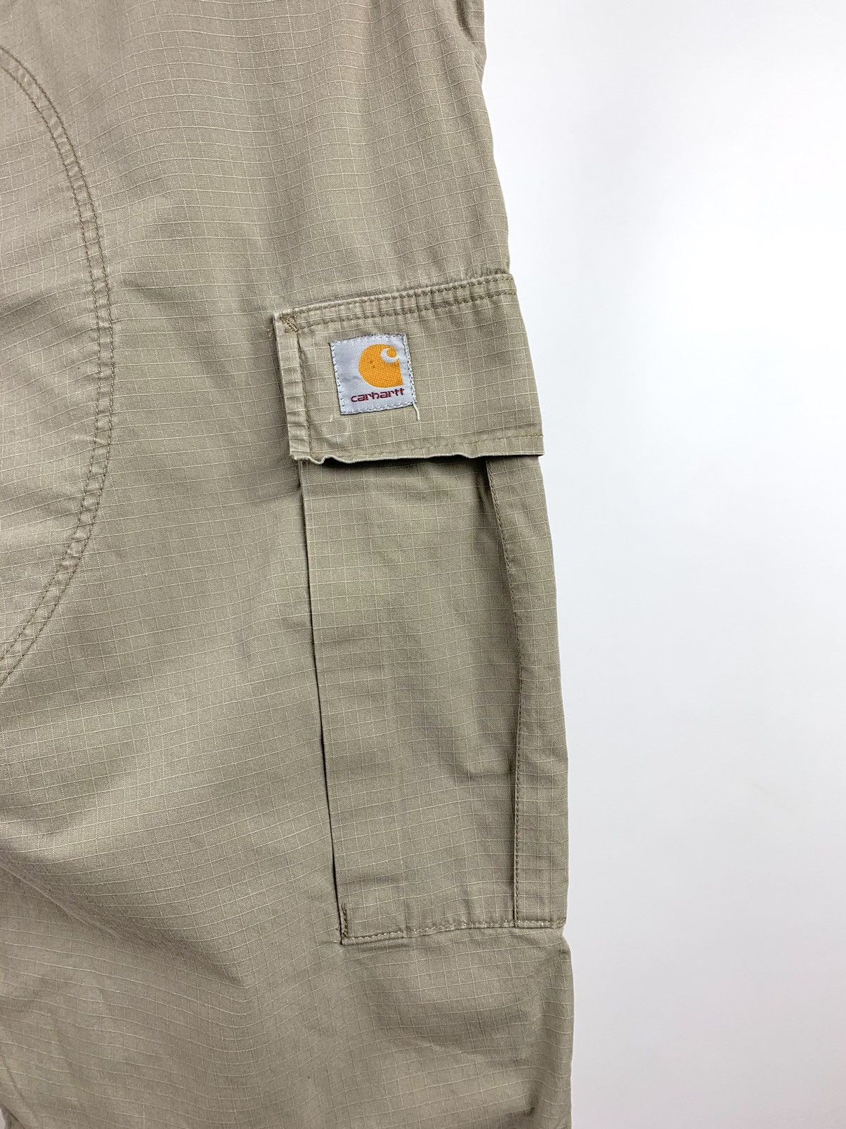 Carhartt 90s Vintage Carhartt Beige Cargo Pants Travis Scott Style Size US 36 / EU 52 - 10 Thumbnail