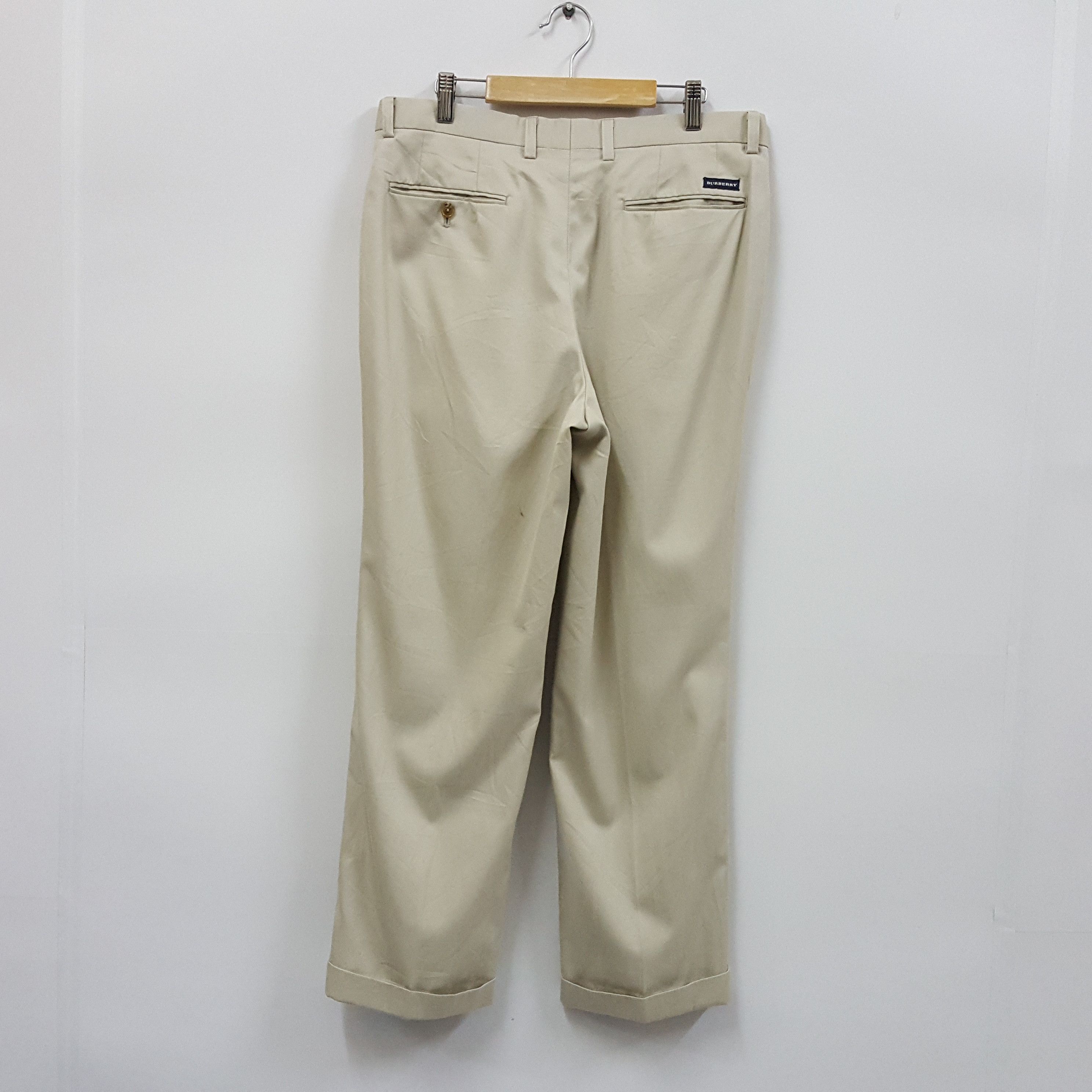 Burberry × Vintage Vintage BURBERRY casual pants Size US 32 / EU 48 - 2 Thumbnail