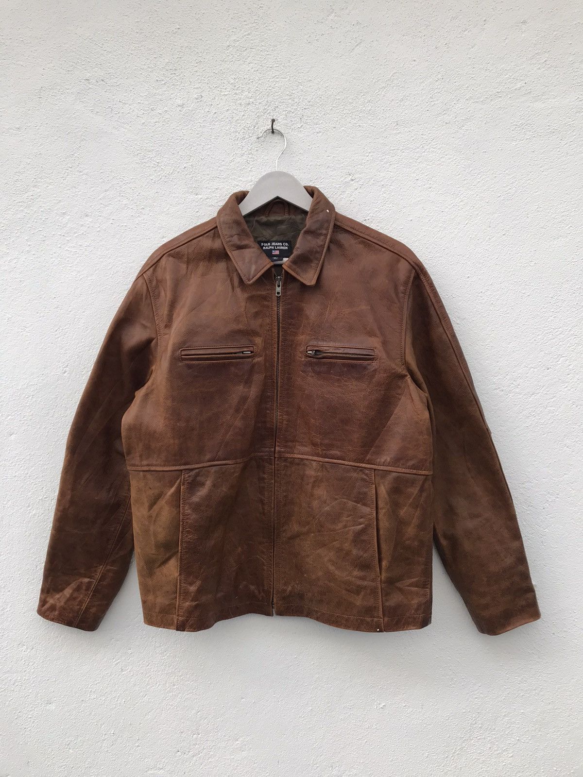 Genuine Leather Polo Jeans Ralph Lauren Genuine Leather Jackets Size US M / EU 48-50 / 2 - 3 Thumbnail