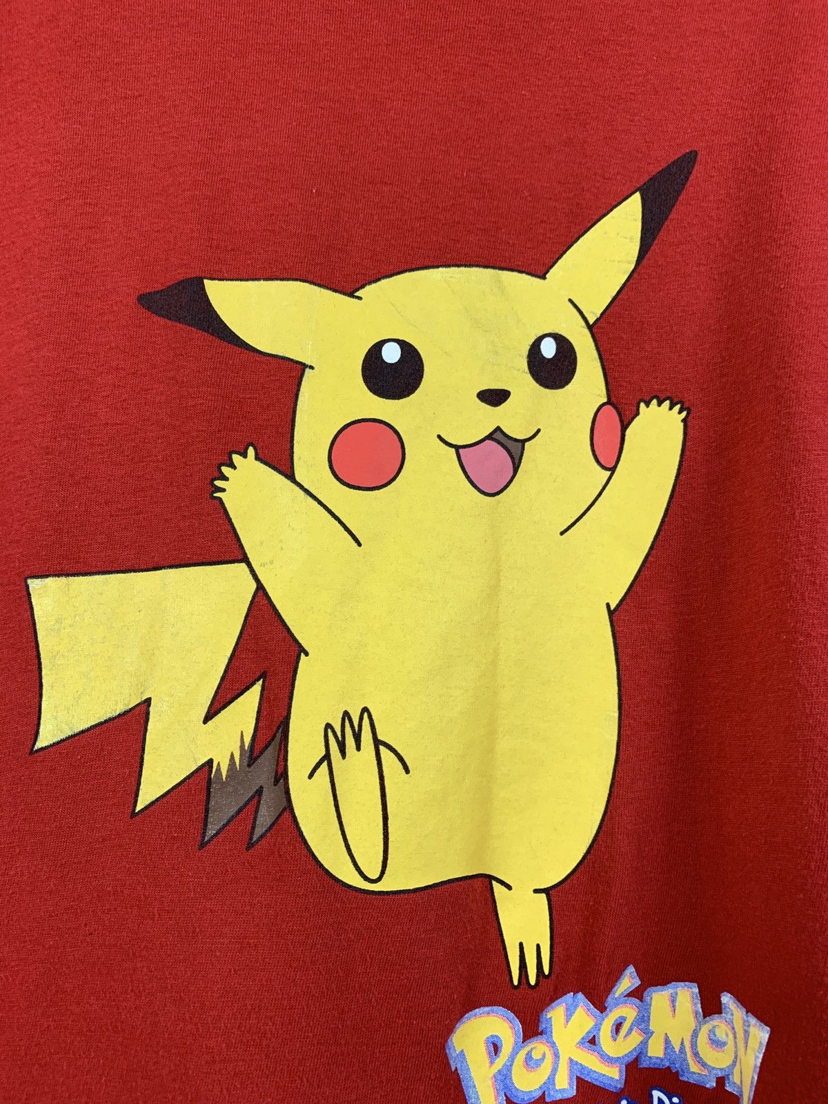 Nintendo 2000 Vintage Pokemon Pikachu Nintendo Red T-Shirt Size US M / EU 48-50 / 2 - 5 Thumbnail