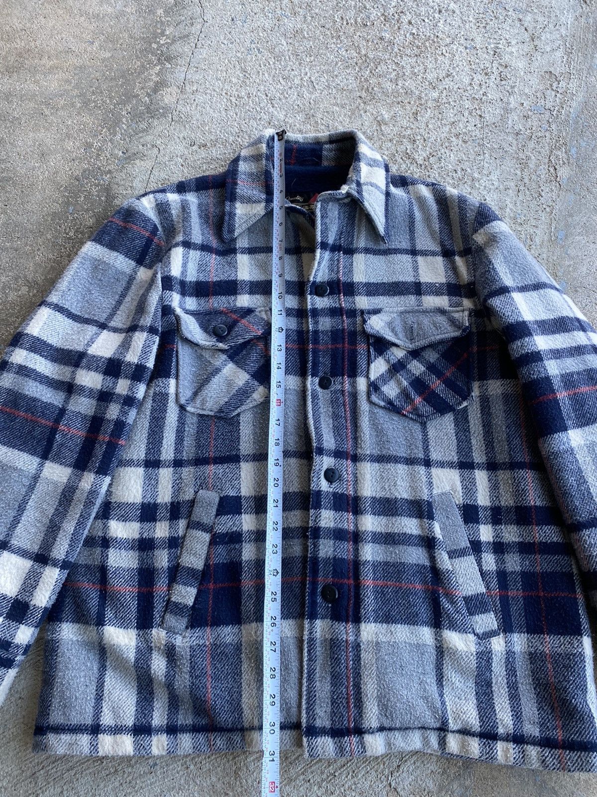 Sears × Vintage Vintage 70s Sears Flannel Lined ALD Jacket Size US XL / EU 56 / 4 - 11 Thumbnail