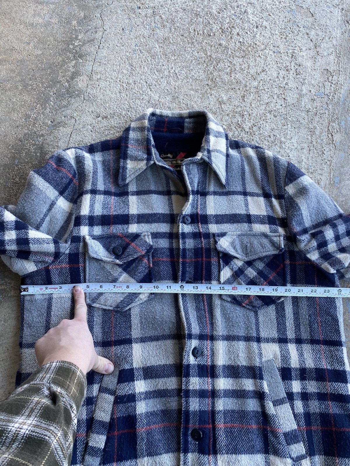 Sears × Vintage Vintage 70s Sears Flannel Lined ALD Jacket Size US XL / EU 56 / 4 - 12 Thumbnail