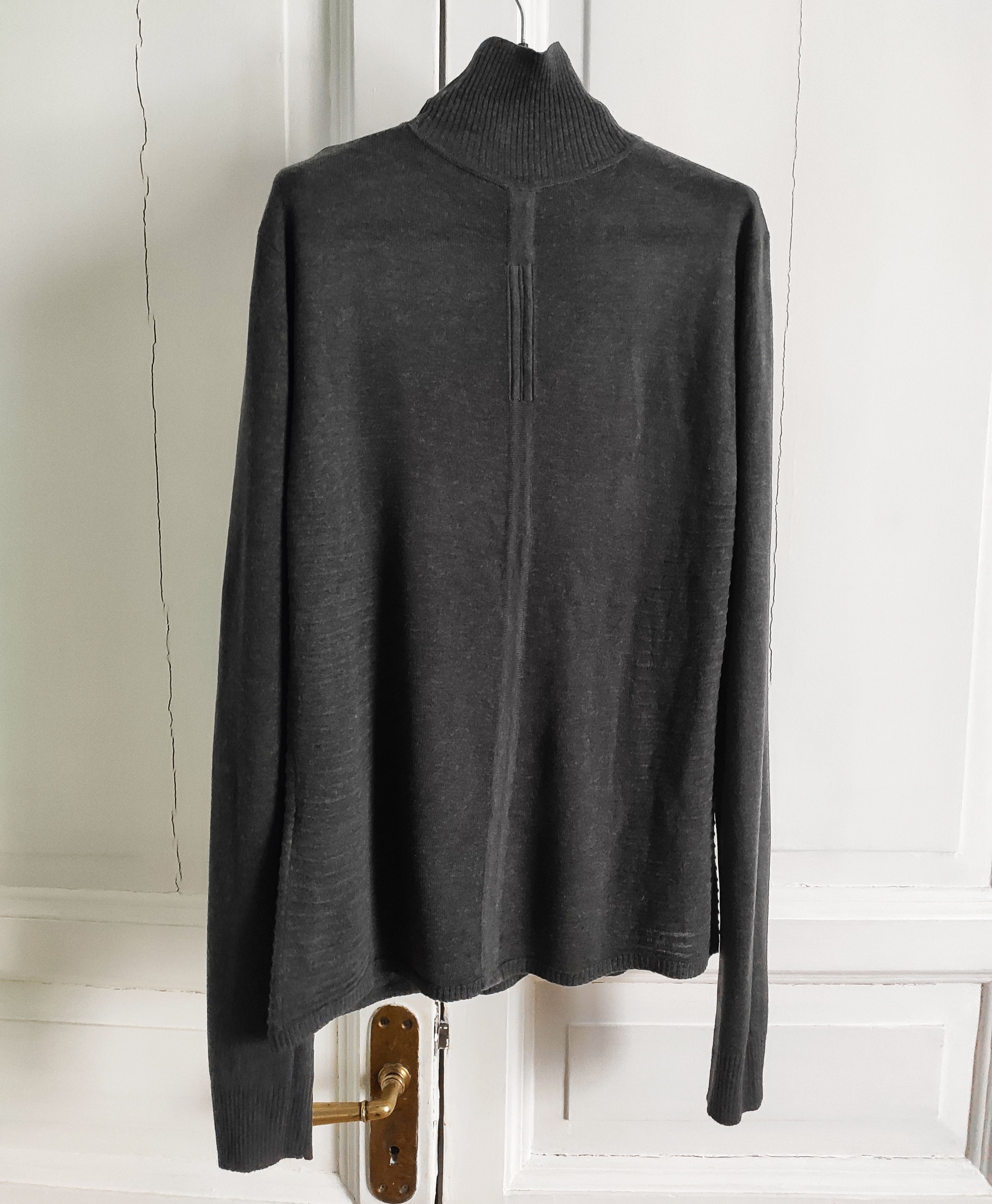 Rick Owens SPHINX Mohair round neck sweater Size US XXS / EU 40 - 2 Thumbnail