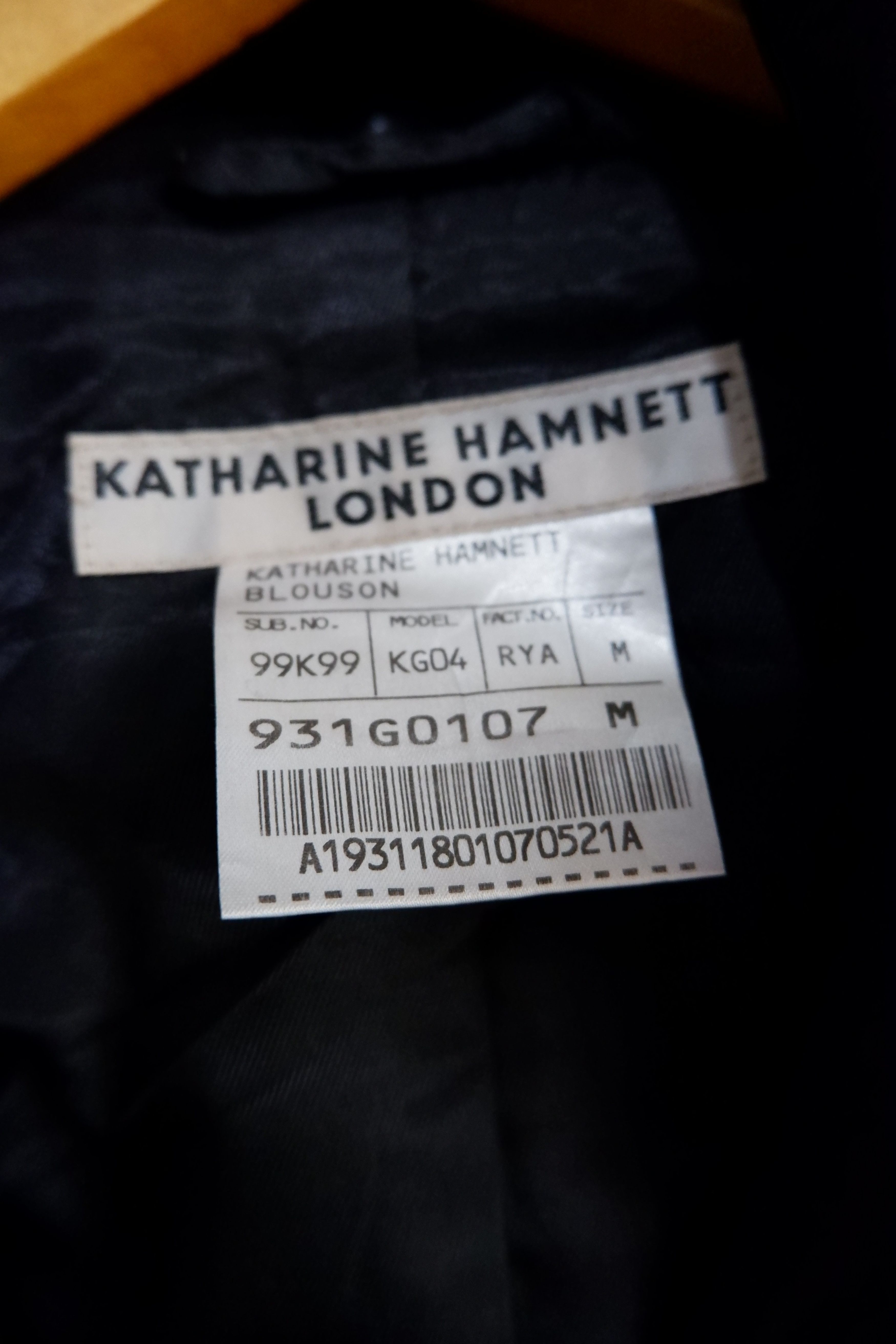 Katharine Hamnett London Katharine Hamnett London Blouson Hooded Jacket Size US M / EU 48-50 / 2 - 8 Thumbnail