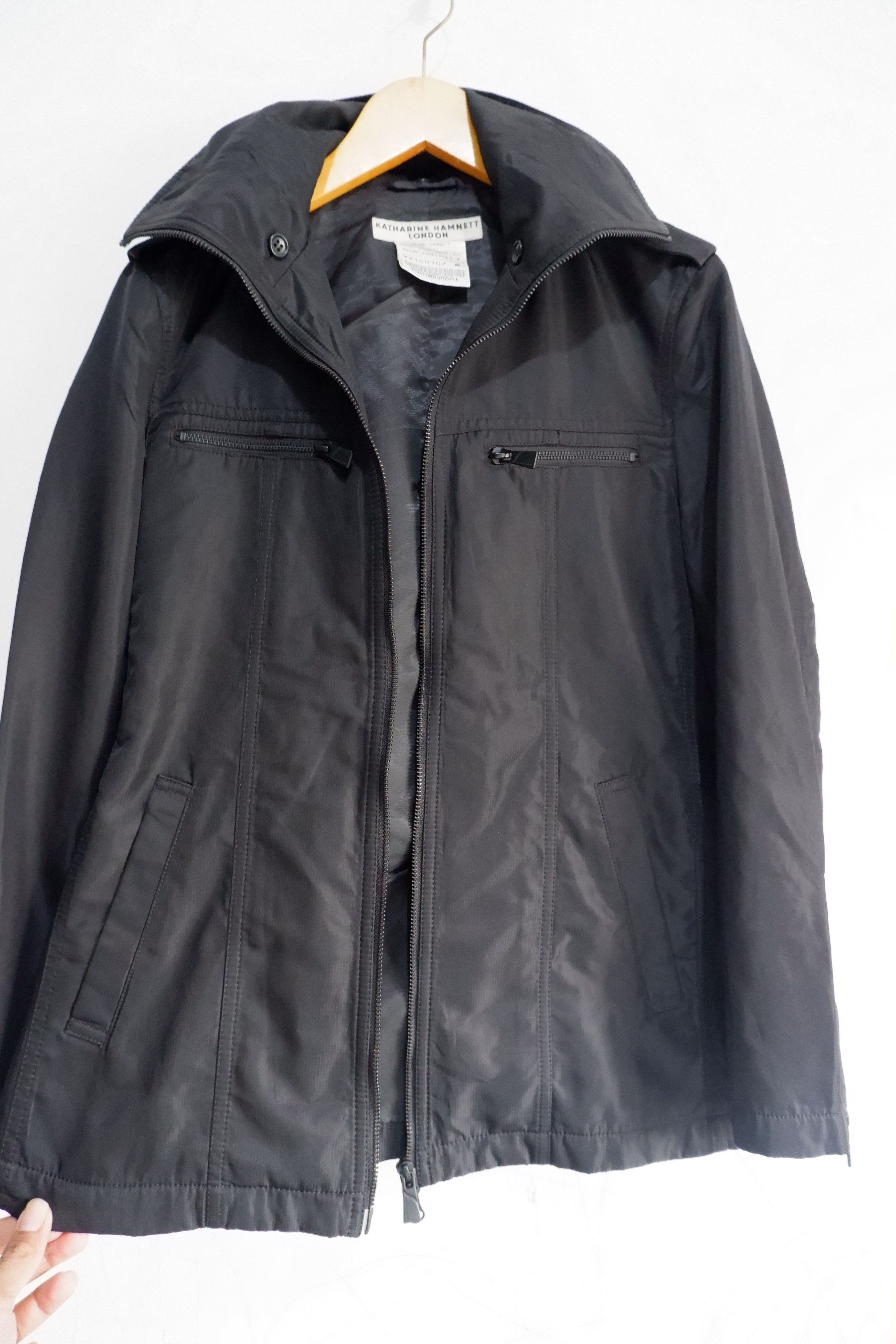 Katharine Hamnett London Katharine Hamnett London Blouson Hooded Jacket Size US M / EU 48-50 / 2 - 2 Thumbnail