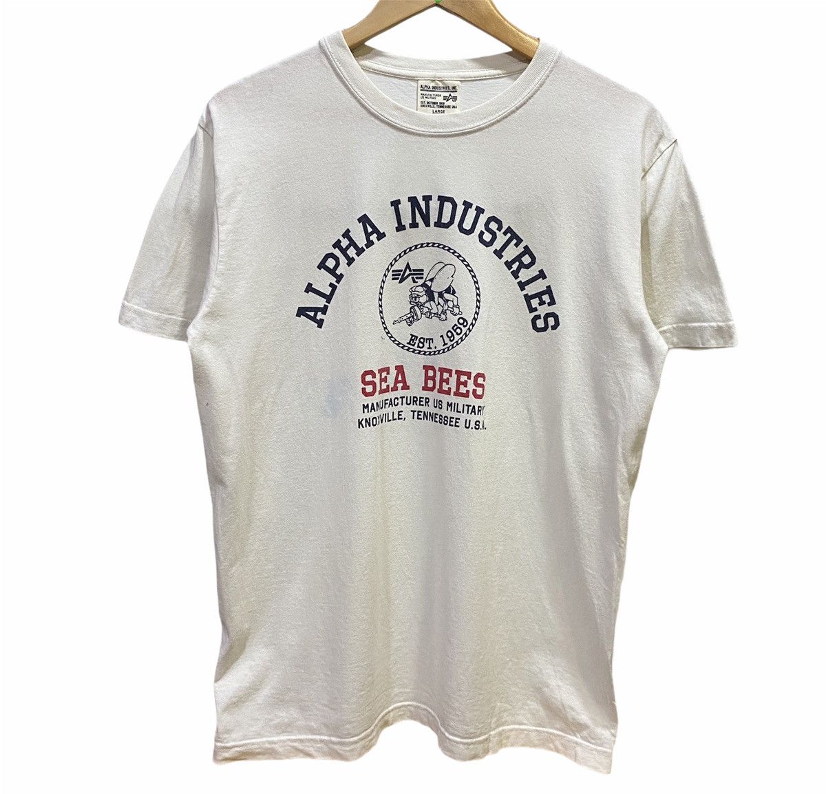 Alpha Industries Alpha Industries Buzz Rickson Design T-Shirt Size US L / EU 52-54 / 3 - 1 Thumbnail