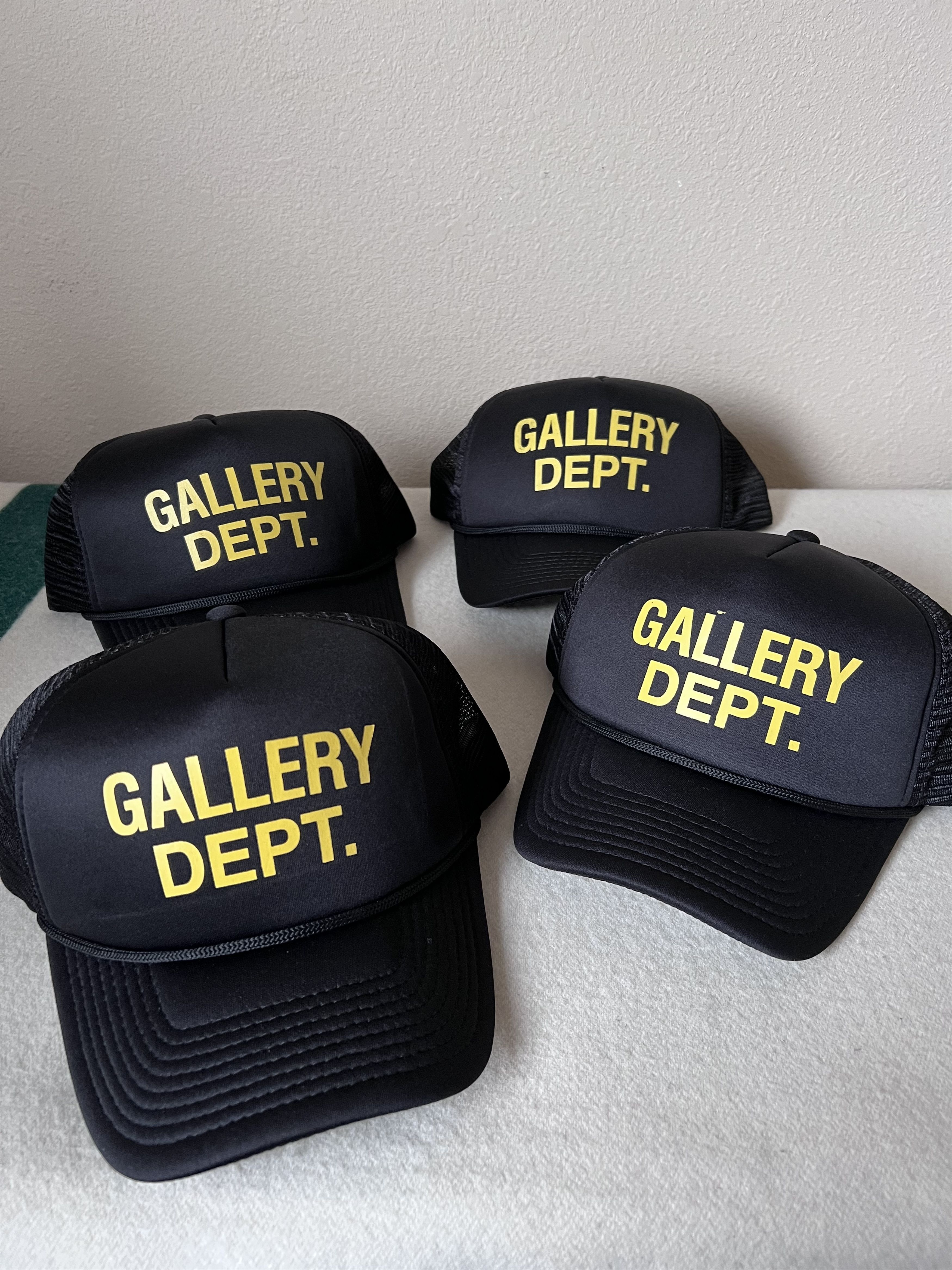 Gallery Dept. Gallery Dept. Trucker Hat Black Size ONE SIZE - 4 Thumbnail