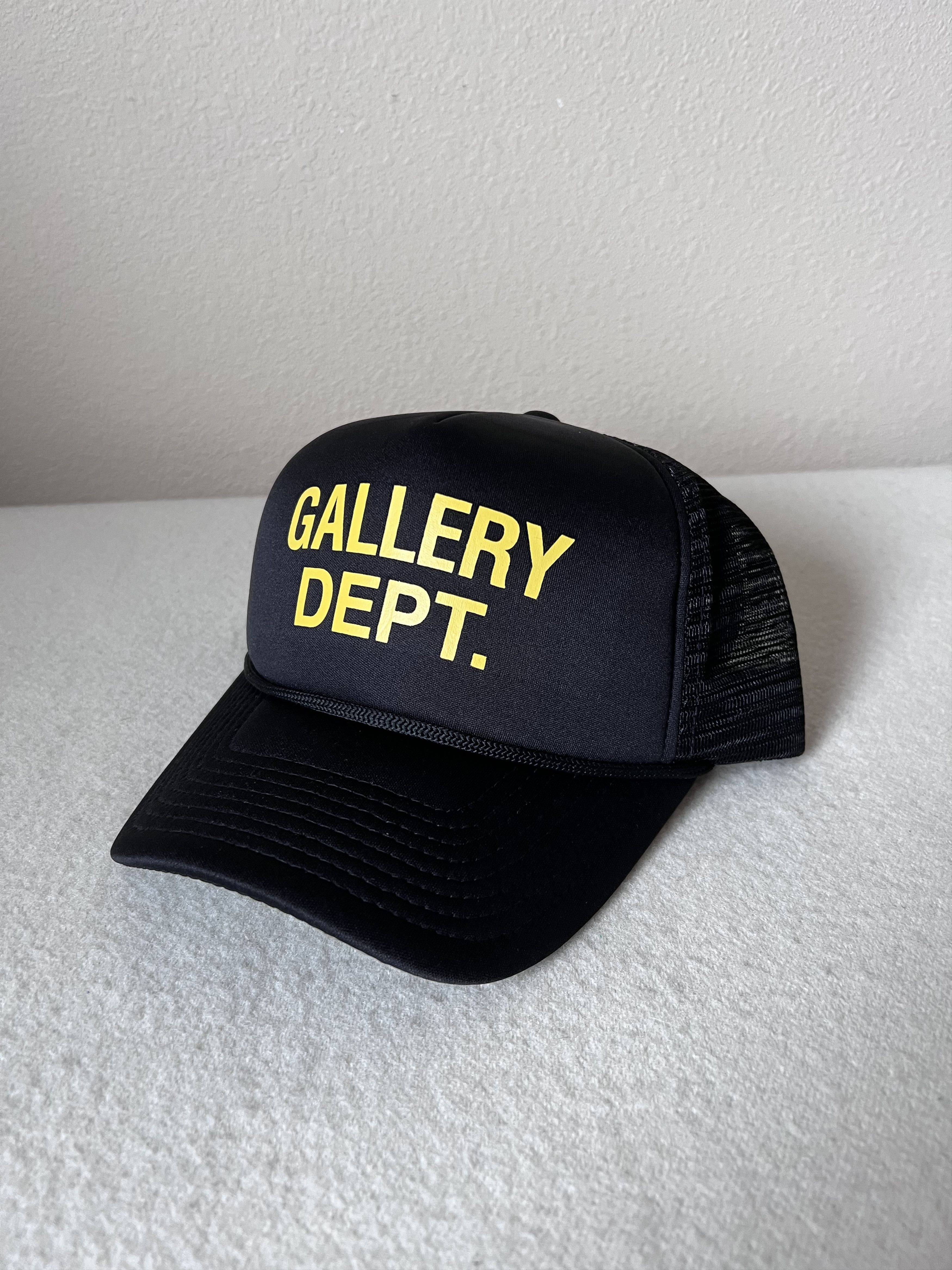 Gallery Dept. Gallery Dept. Trucker Hat Black Size ONE SIZE - 1 Thumbnail