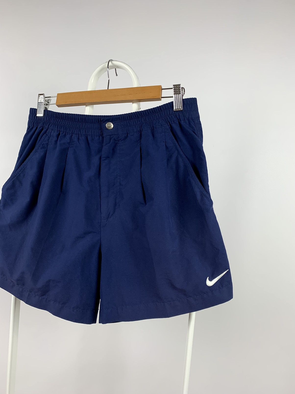 Nike 90s Vintage Nike Swoosh Logo Shorts Travis Style Size US 30 / EU 46 - 3 Thumbnail