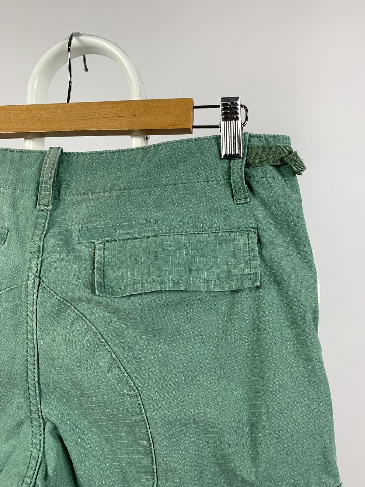 Carhartt Vintage Carhartt WIP Distressed Turquoise Cargo Pants Size US 30 / EU 46 - 15 Thumbnail