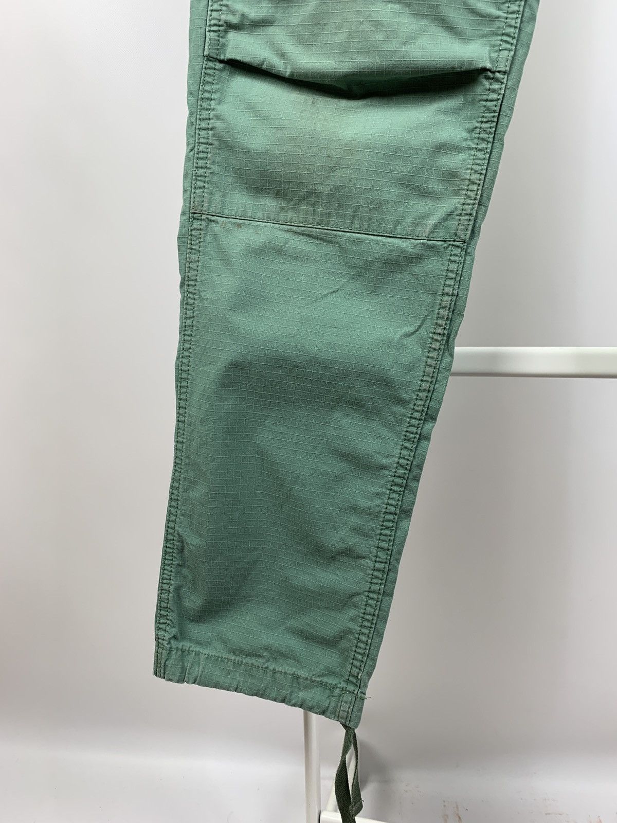 Carhartt Vintage Carhartt WIP Distressed Turquoise Cargo Pants Size US 30 / EU 46 - 19 Thumbnail